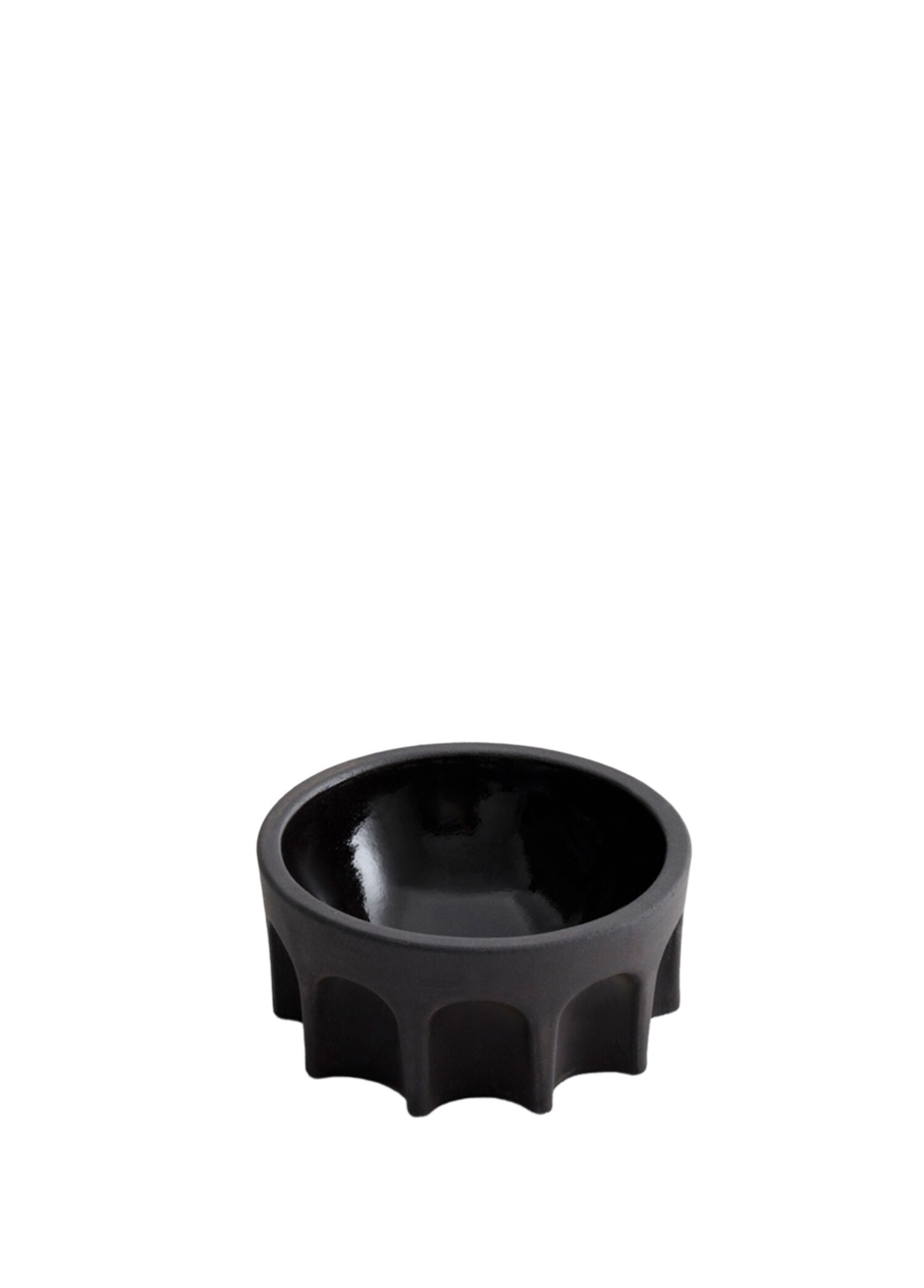 Colloseum Siyah Stoneware Kase 12 cm