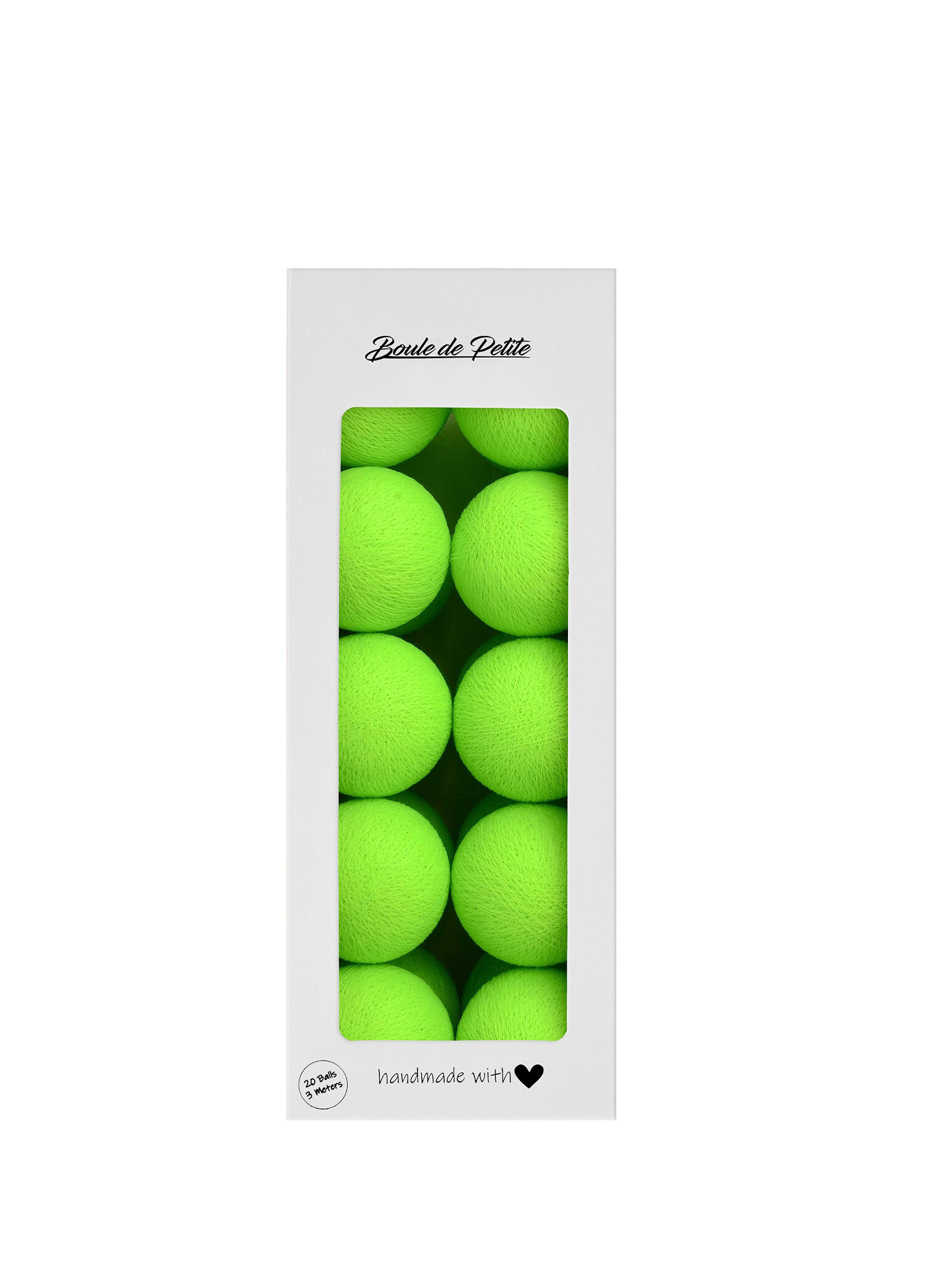Neon Green Işıklı Top Çocuk Odası Aydınlatma