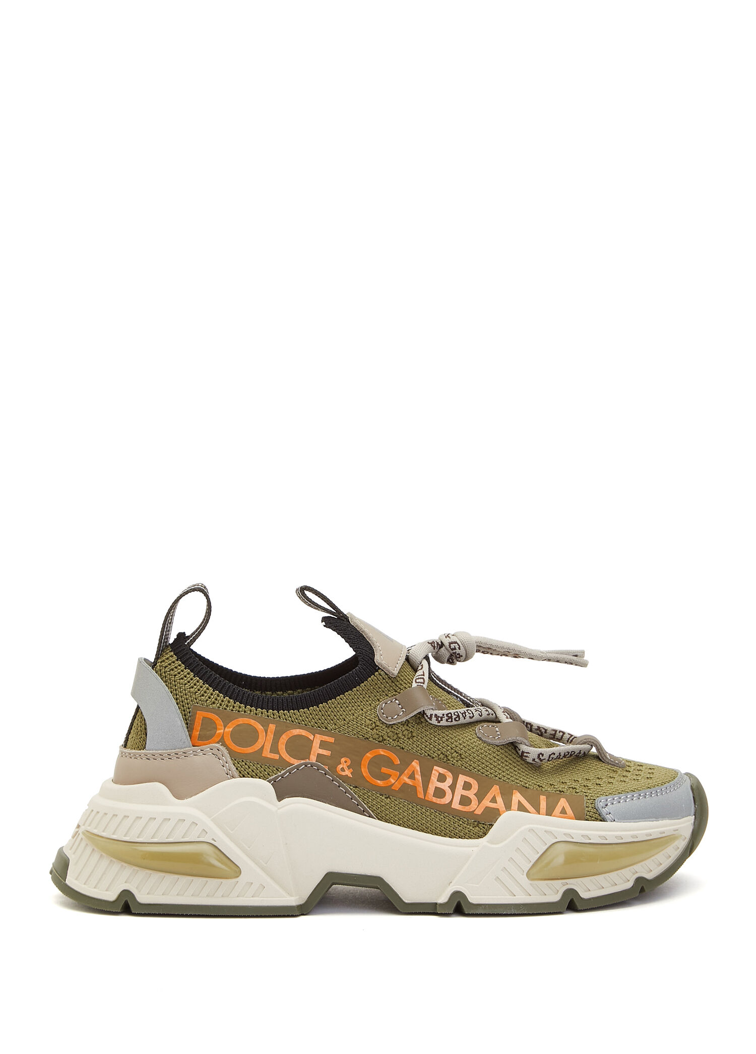 Dolce&Gabbana - Haki Erkek Çocuk Sneaker - Çok Renkli 2