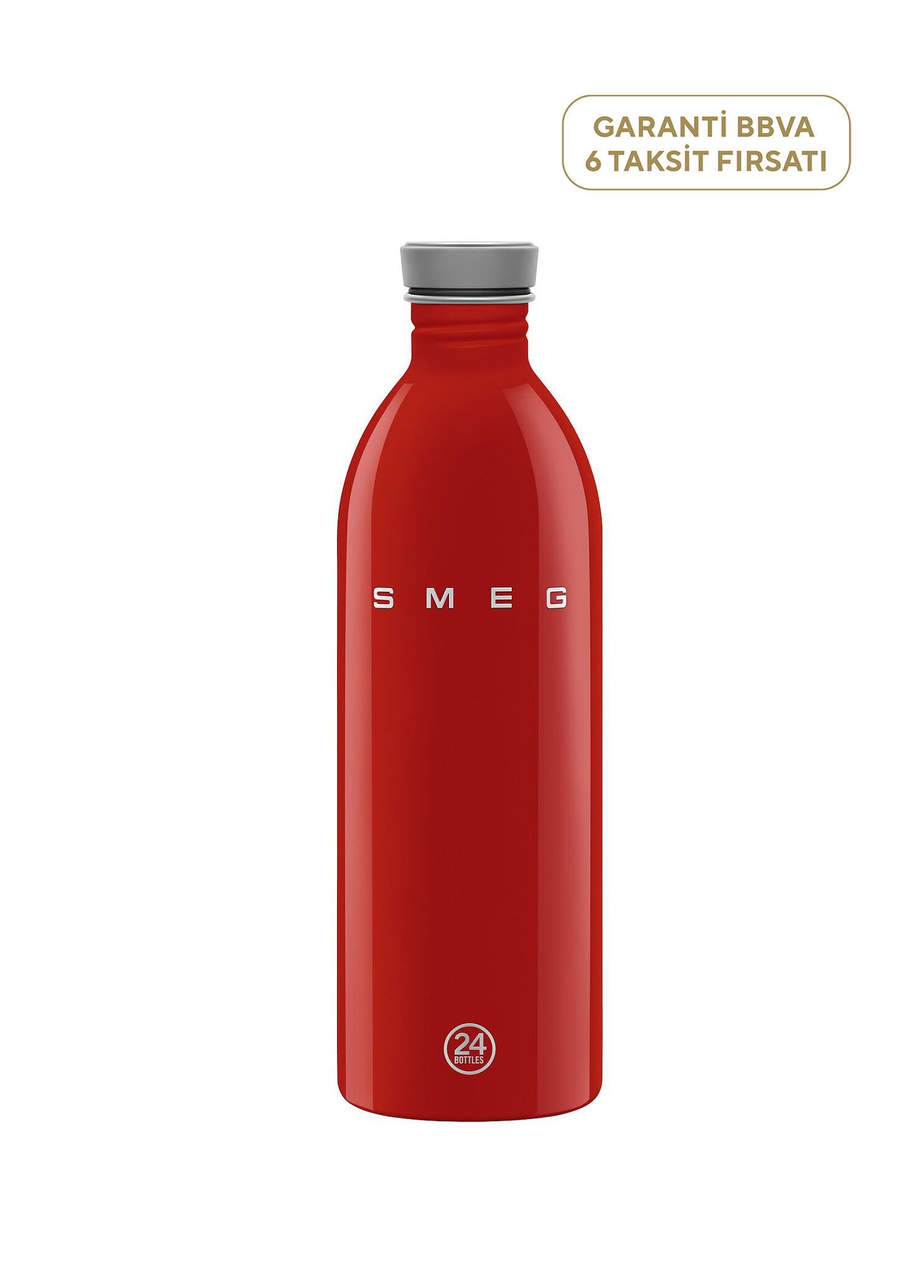 Urban Bottle Kırmızı Çelik Matara 1 lt