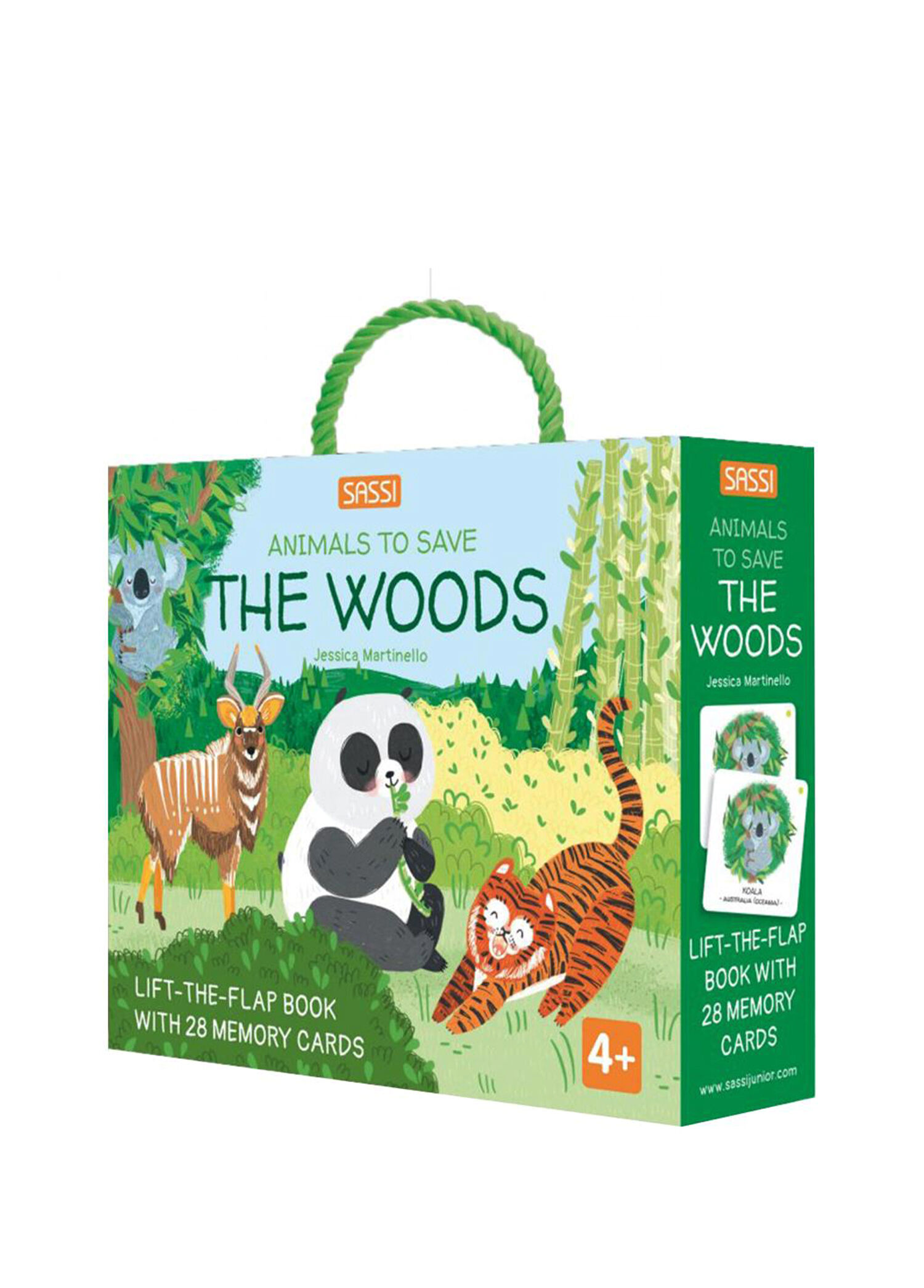 Animals To Save The Woods Eğitici Kitap