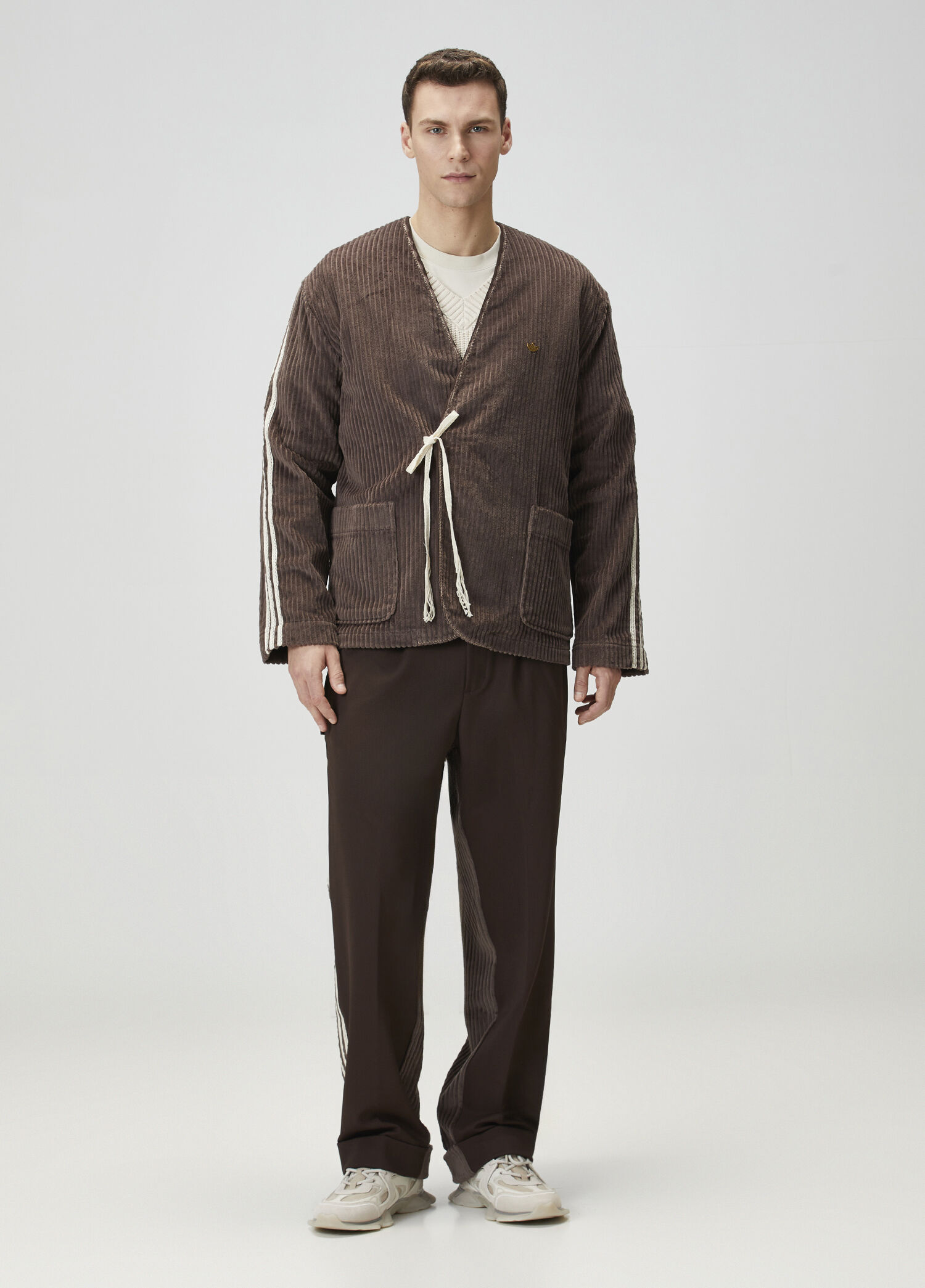 Adidas Bej Erkek Clot SST Crochet TT By Edison Chen Bej Sweatshirt