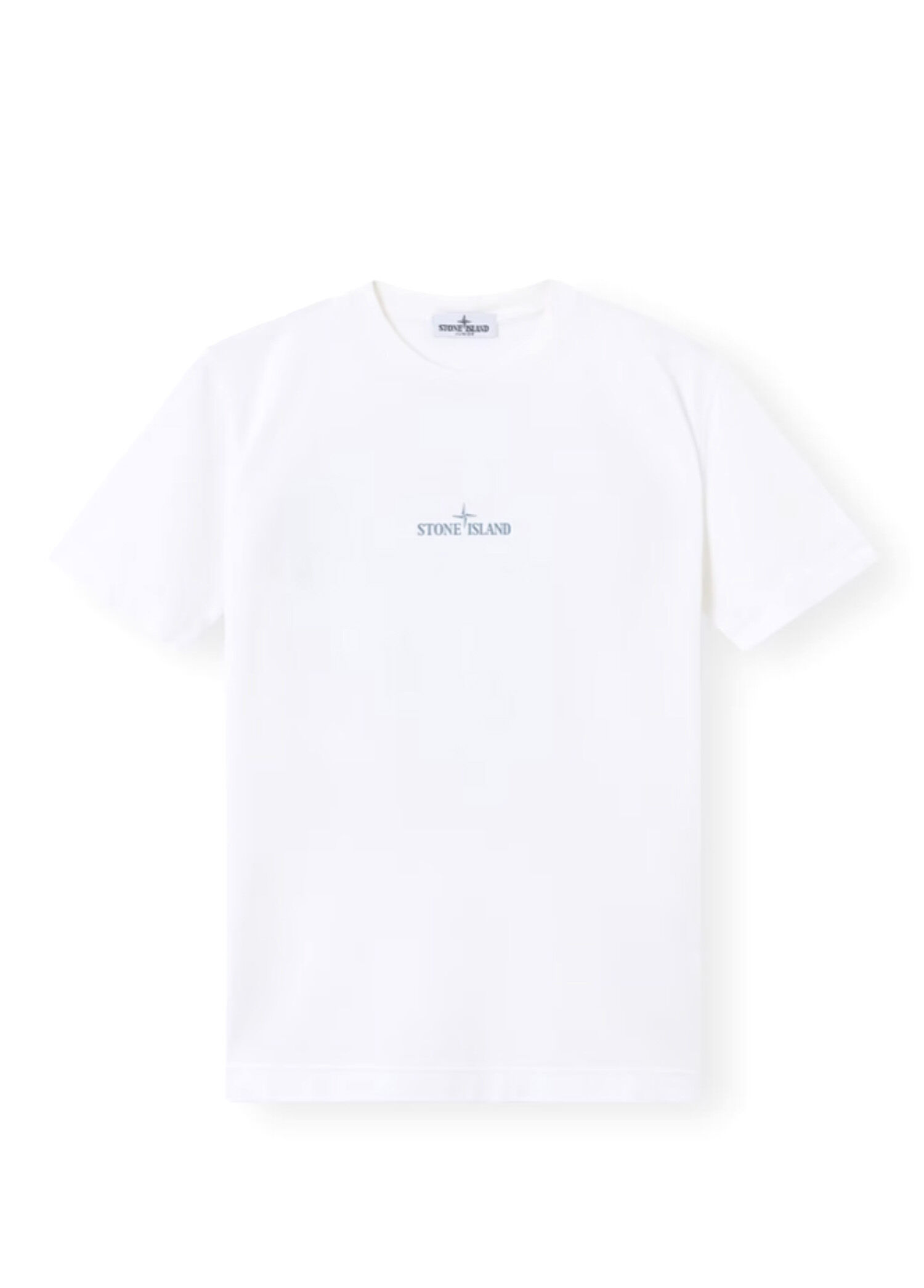 Beyaz Logolu Erkek Çocuk T-shirt