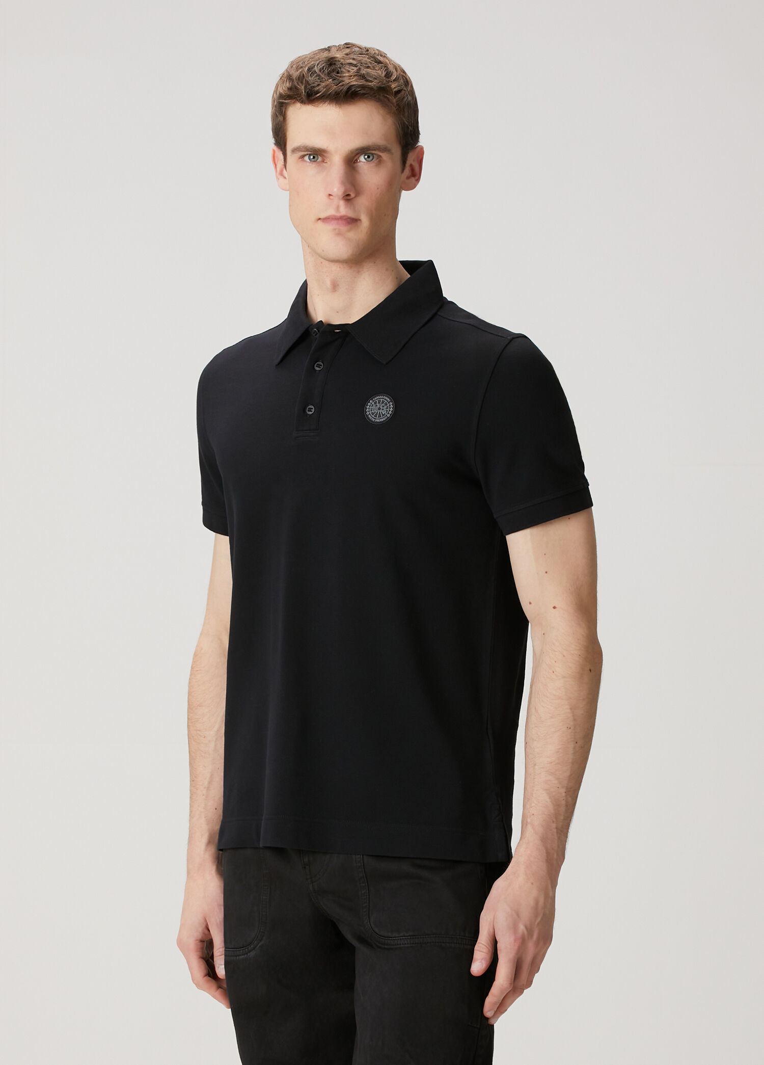   Beckley Polo ブラック L izbcx23p.
