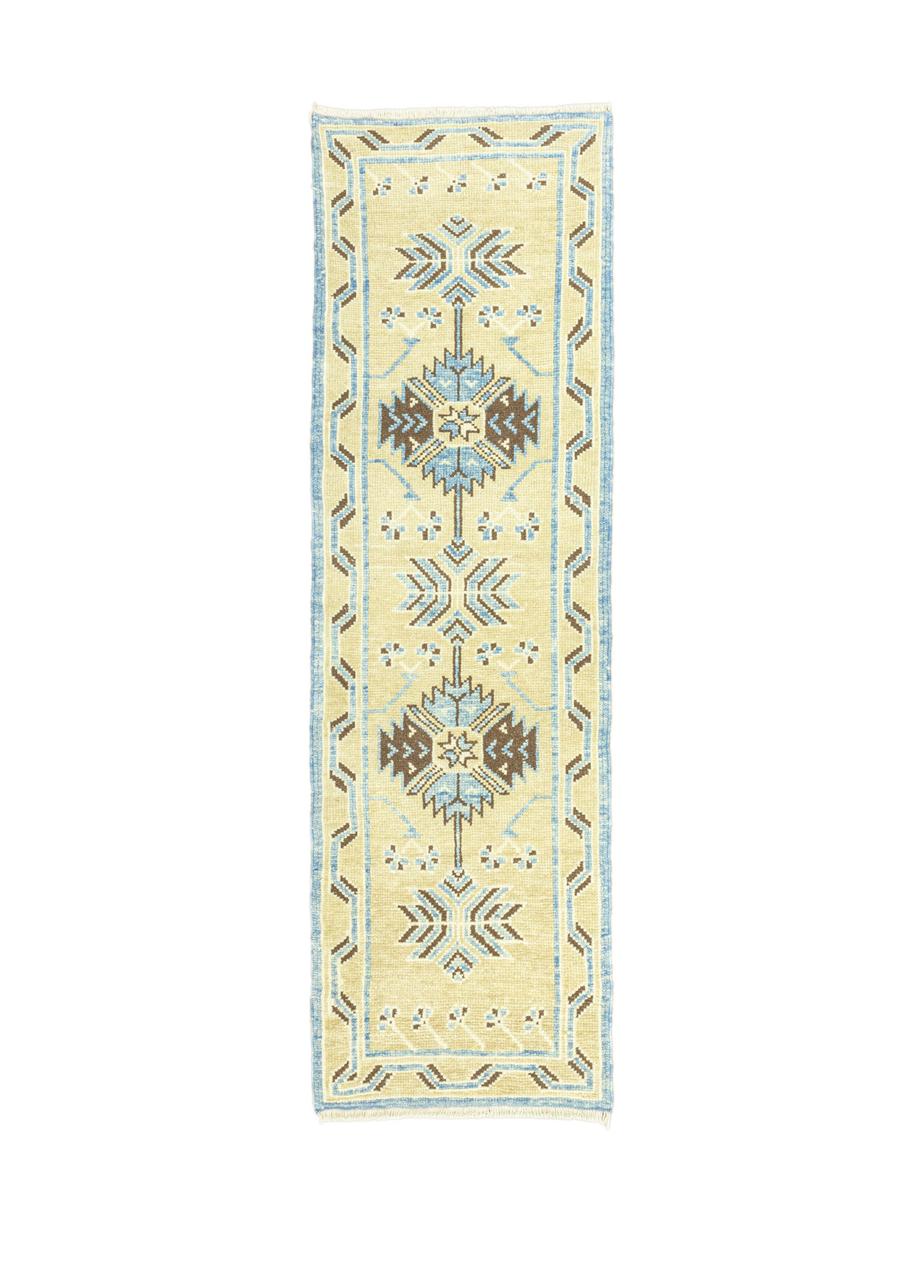 Elisa Geometrik El Dokuma Yolluk 65 x 216 cm