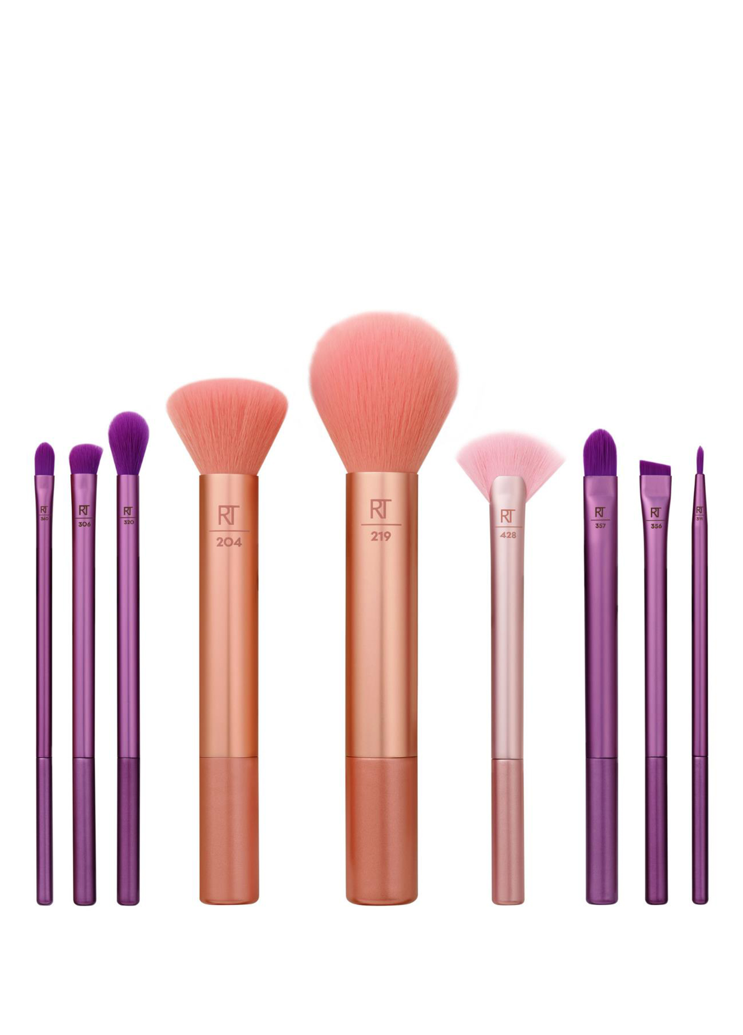 Real Techniques - İnsta Artist Brush Kit Makyaj Fırçası Seti - Mor