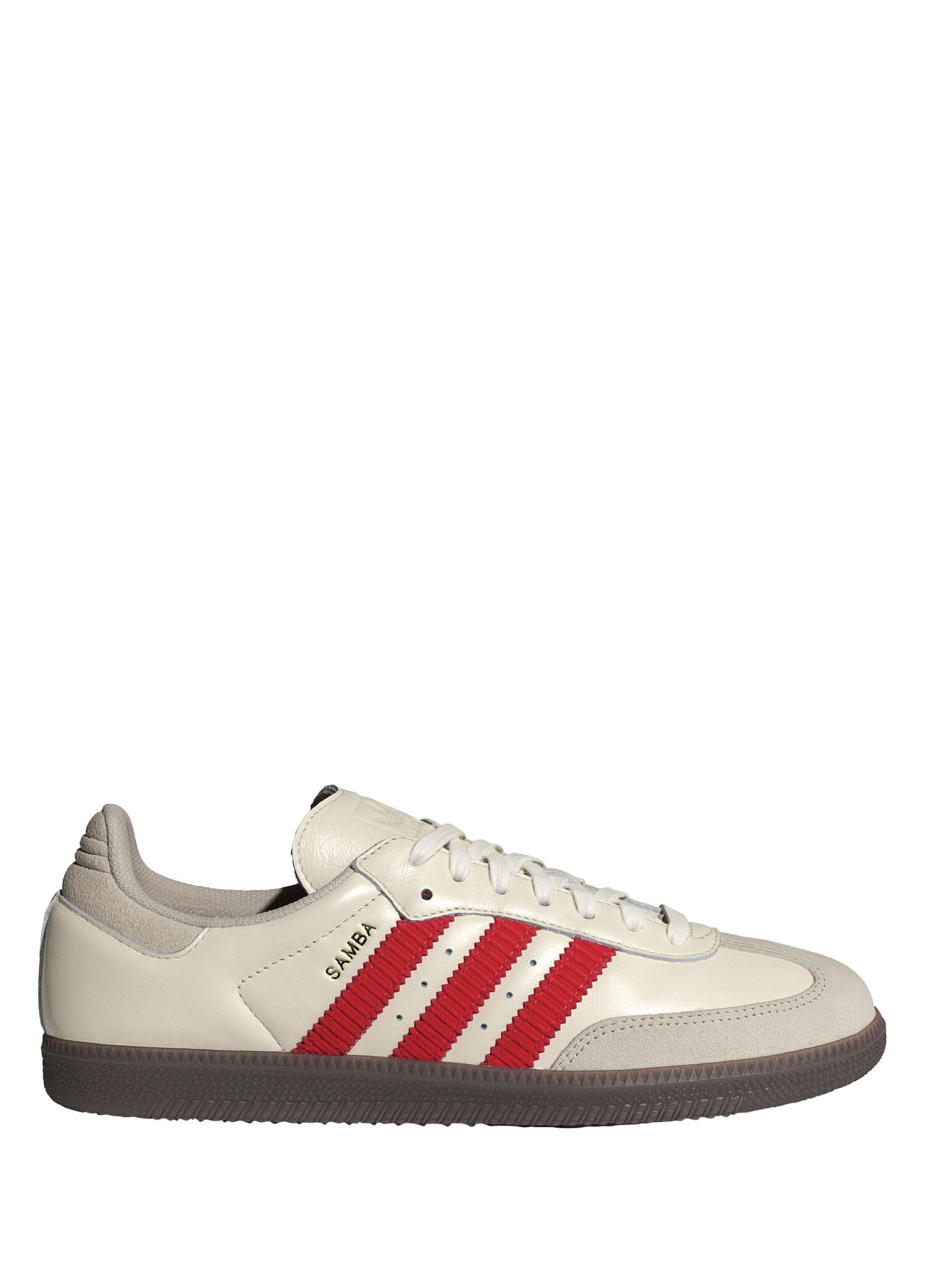 Adidas Kırmızı-Beyaz Kadın Samba OG Kırmızı Beyaz Kadın Sneaker
