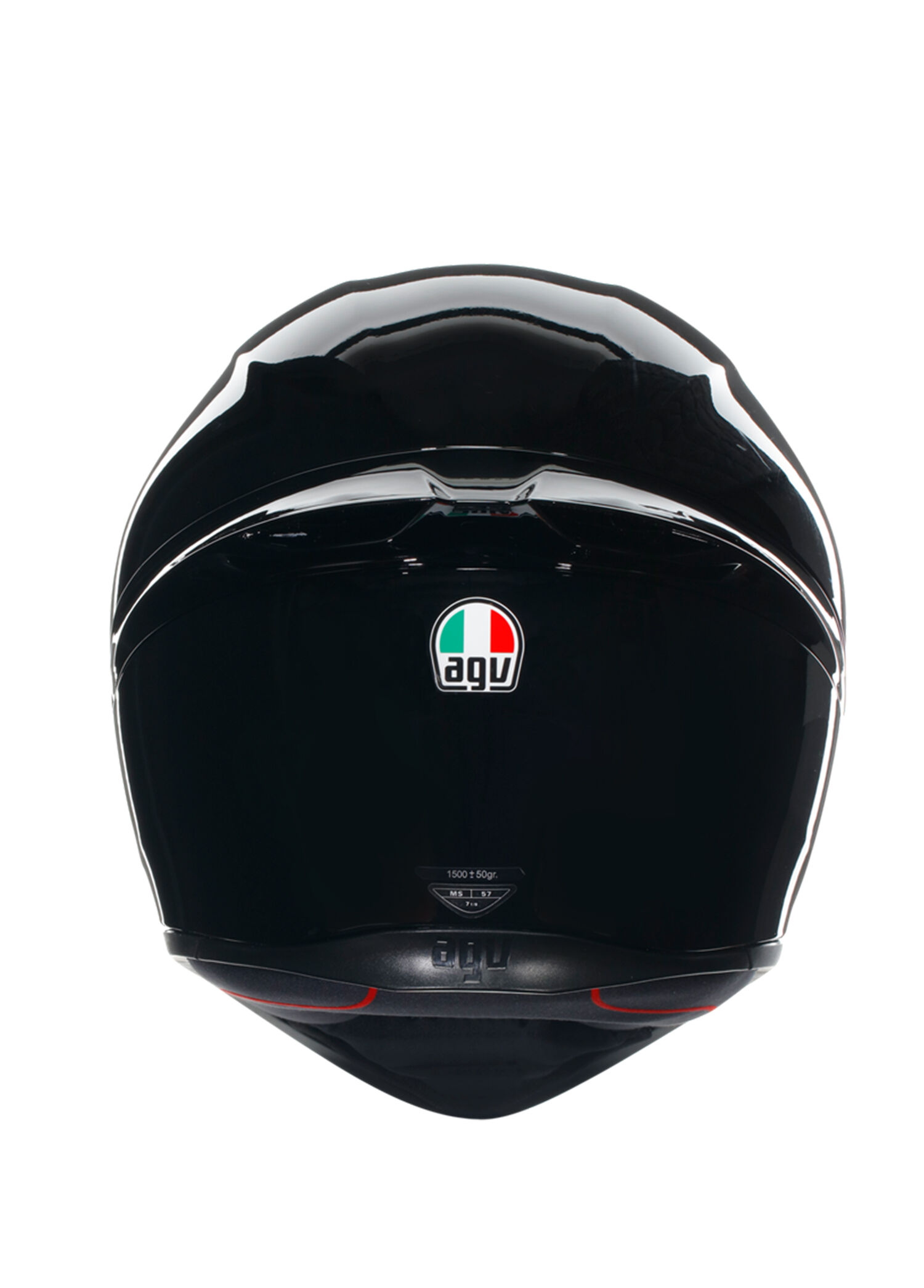 Agv - K1 S Mono Black Kapalı Motosiklet Kaskı - Çok Renkli