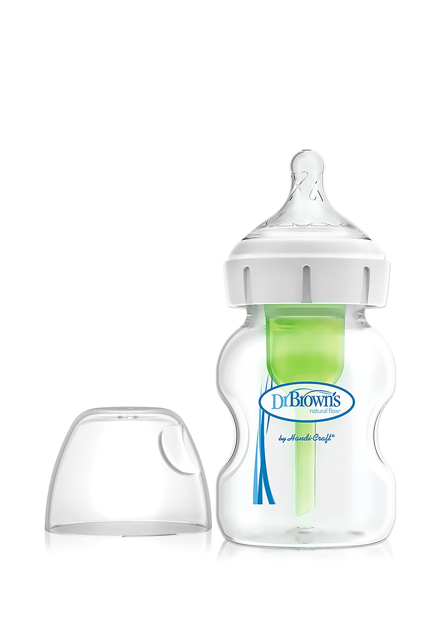 Options+ Şeffaf PP 0-6 Ay Anti-Kolik Biberon 150 ml