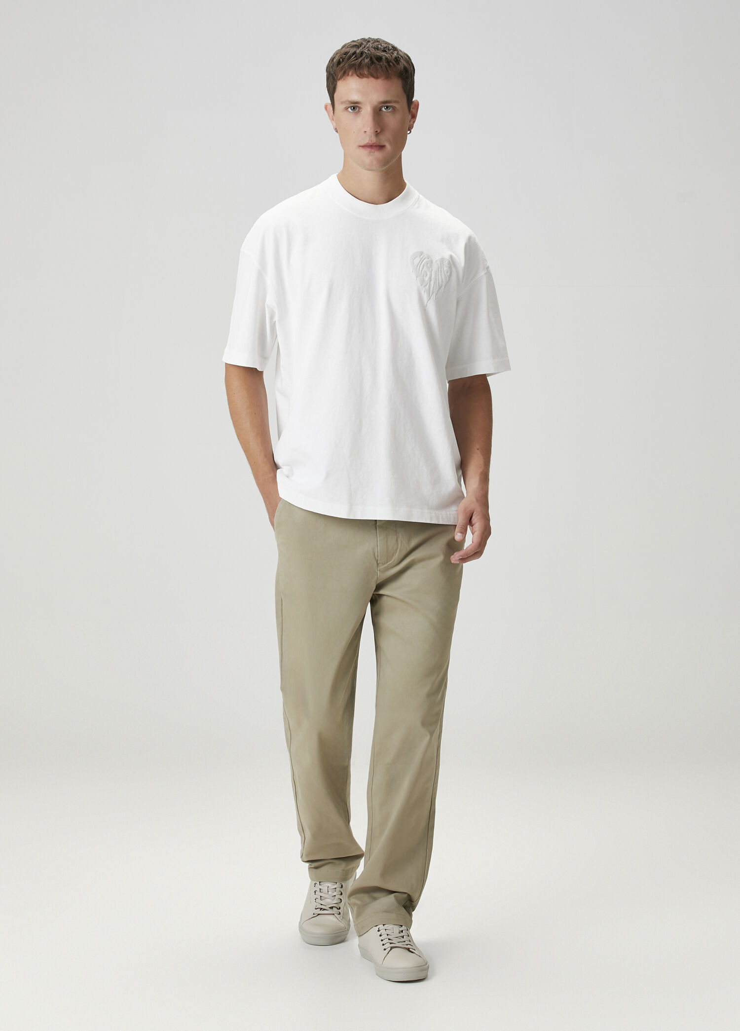 Slim Fit Beckley Beige Pants