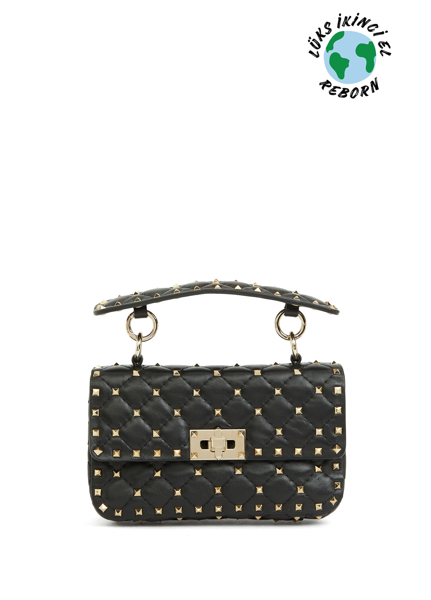 Valentino Garavani Small Rockstud Spike Çanta