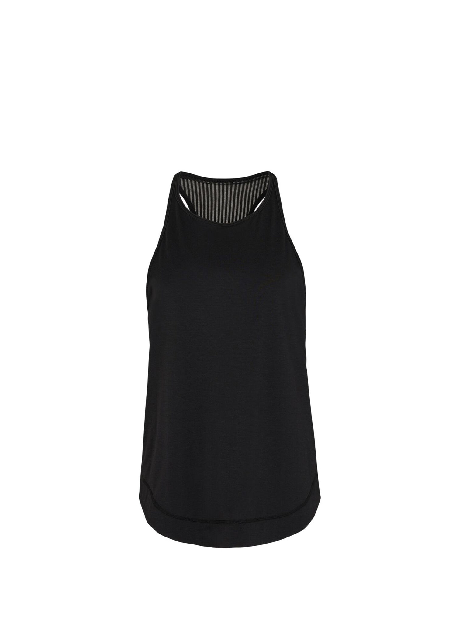 Breathe Easy Run Tank Top Siyah Kadın Spor Atlet