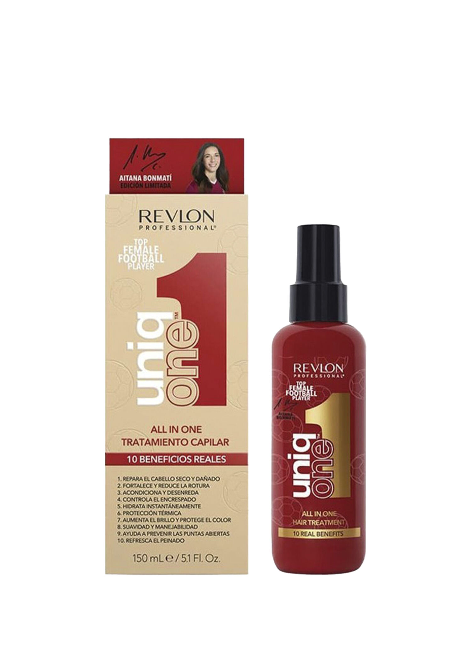 P Revlon Uniqone All In One Hair Treatment Ab Edition 10 Etkili Durulanmayan Sac Bakim Spreyi 150 Ml