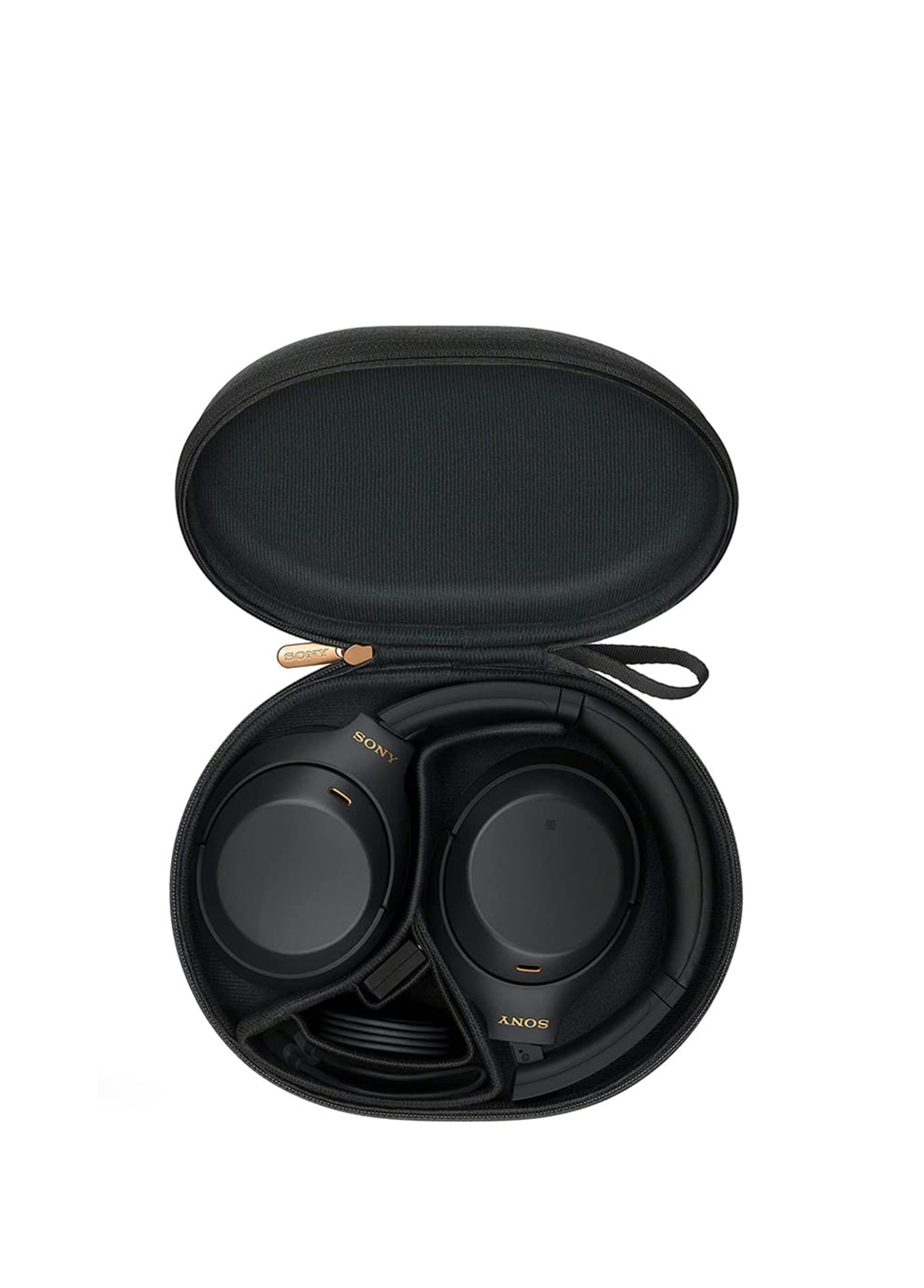 Sony - WH-1000XM4 Siyah Kulak Üstü Bluetooth Kulaklık - Siyah