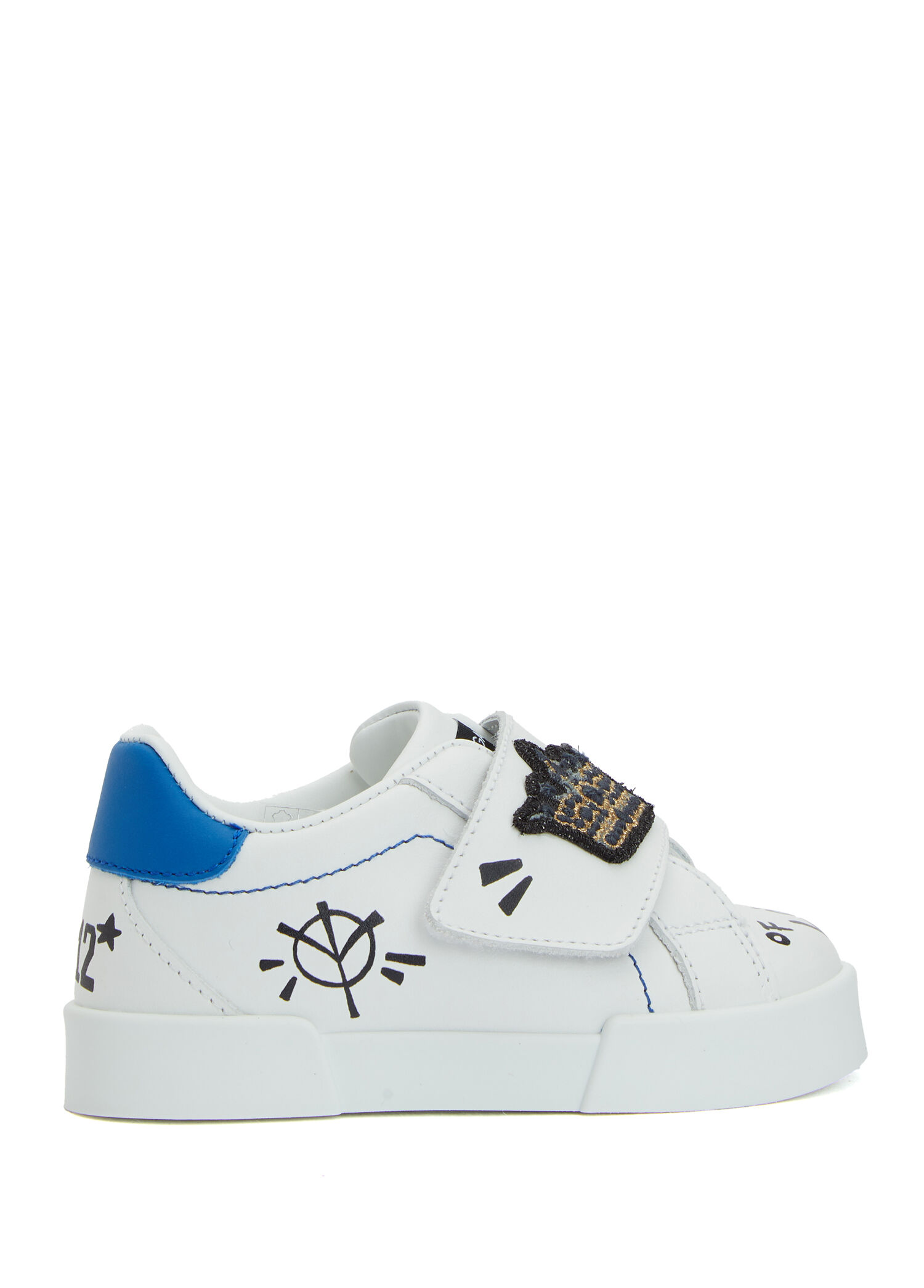 Çok Renkli Erkek Çocuk Deri sneaker