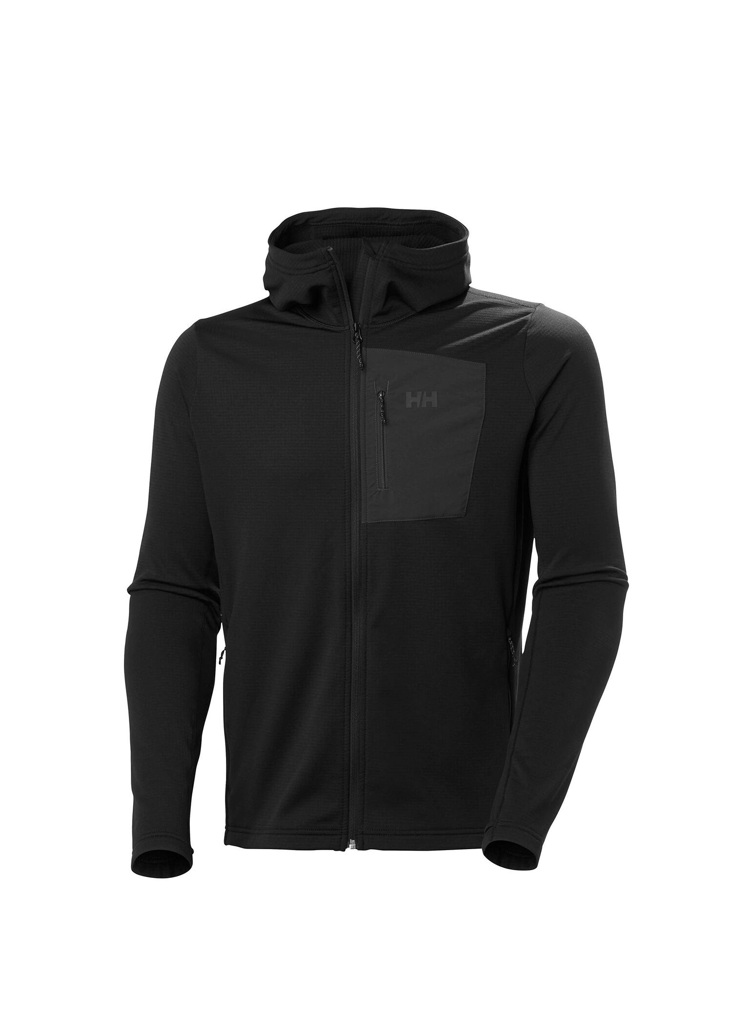 Versalıte Hooded Fleece Siyah Kapüşonlu Erkek Polar