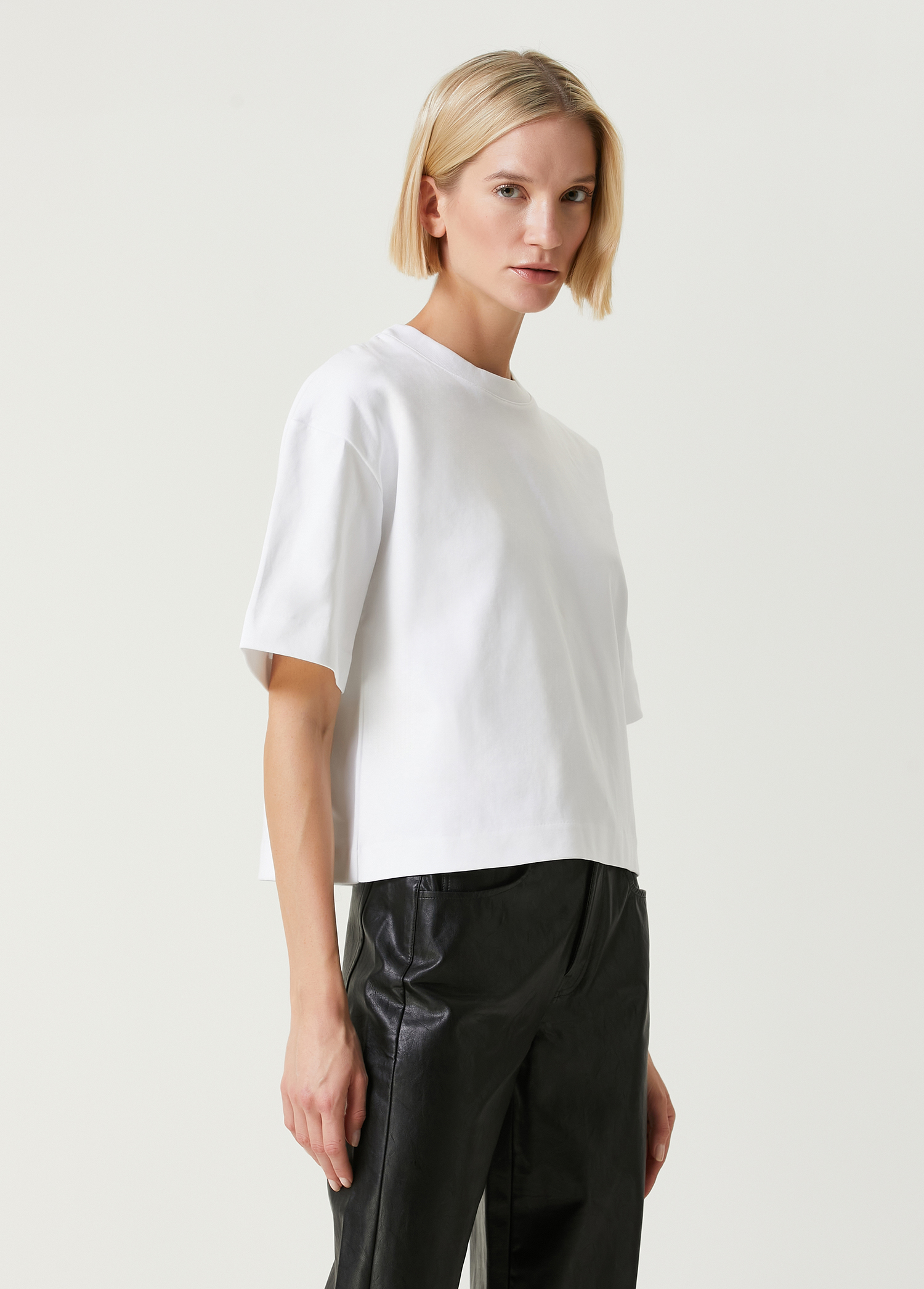 Tillie Oversized Beyaz T-shirt