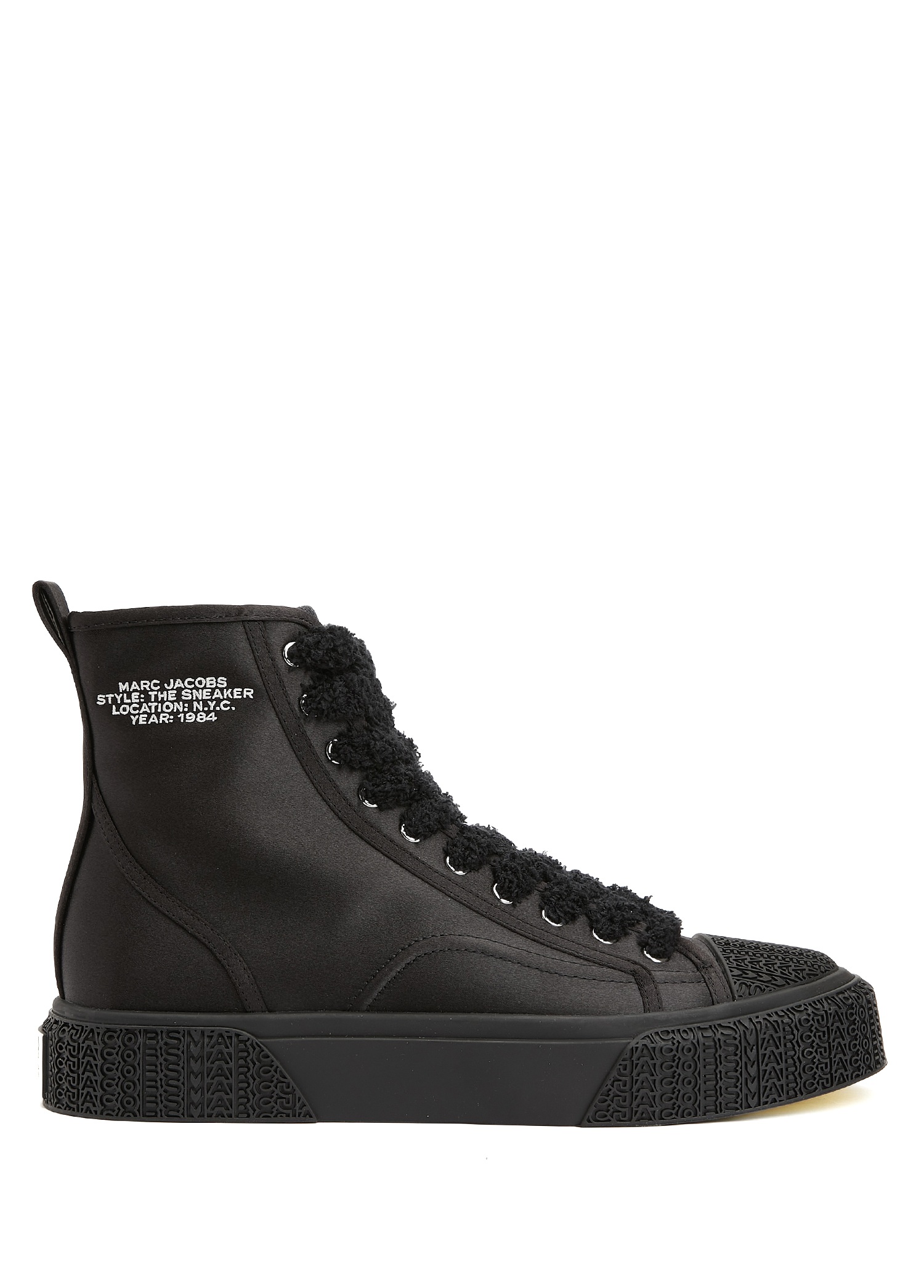 The High Top Siyah Kadın Sneaker