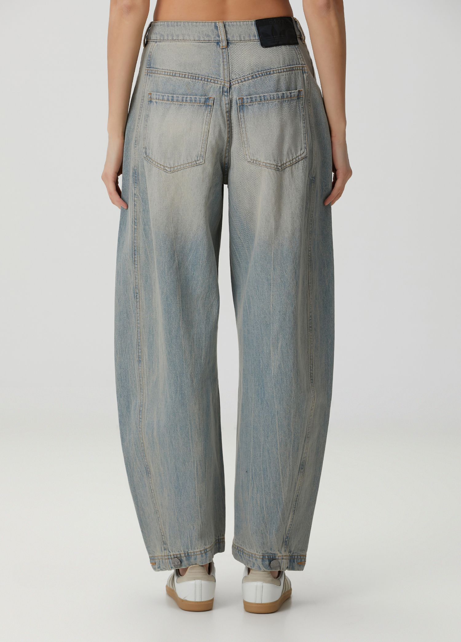 【adidas】 ADILENIUM SEASON 3 BANANA FITTED DENIM PANTS Adidas Originals Adilenium Season 3 Banana Fitted Washed