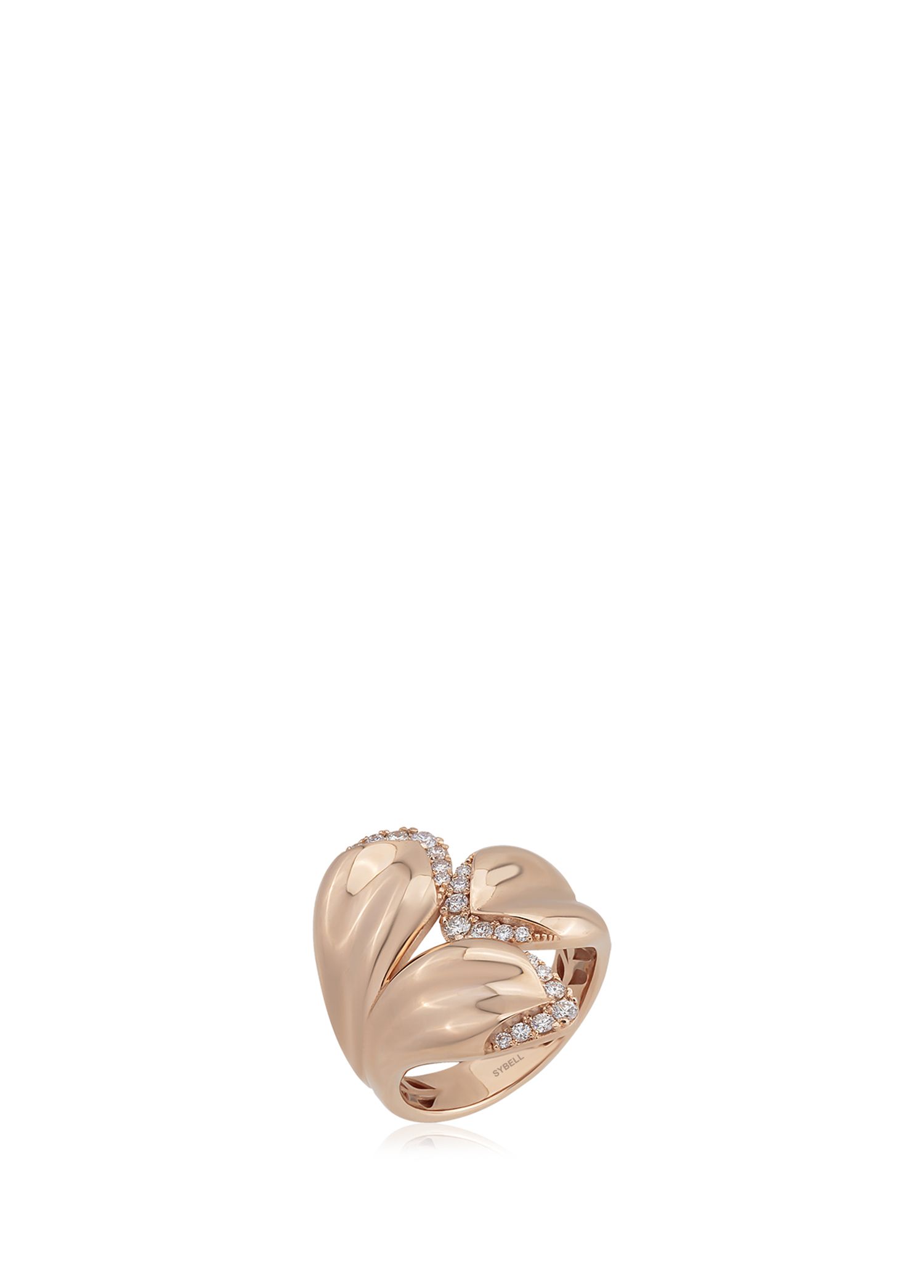 Sybell Sybell - Diamond Detail Women's Ring