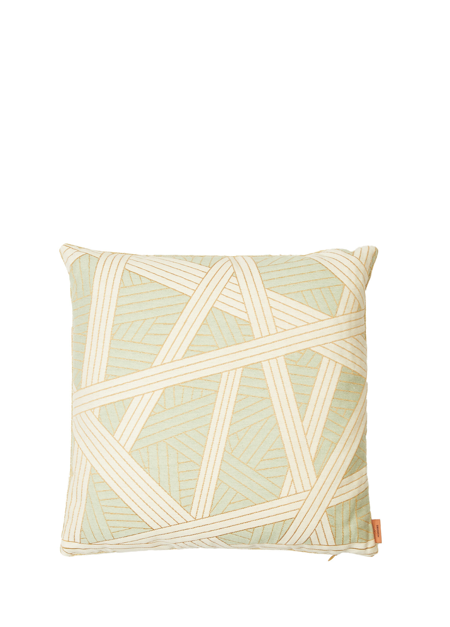 Nastri Yeşil Bej 40x40 cm Dekoratif Yastık