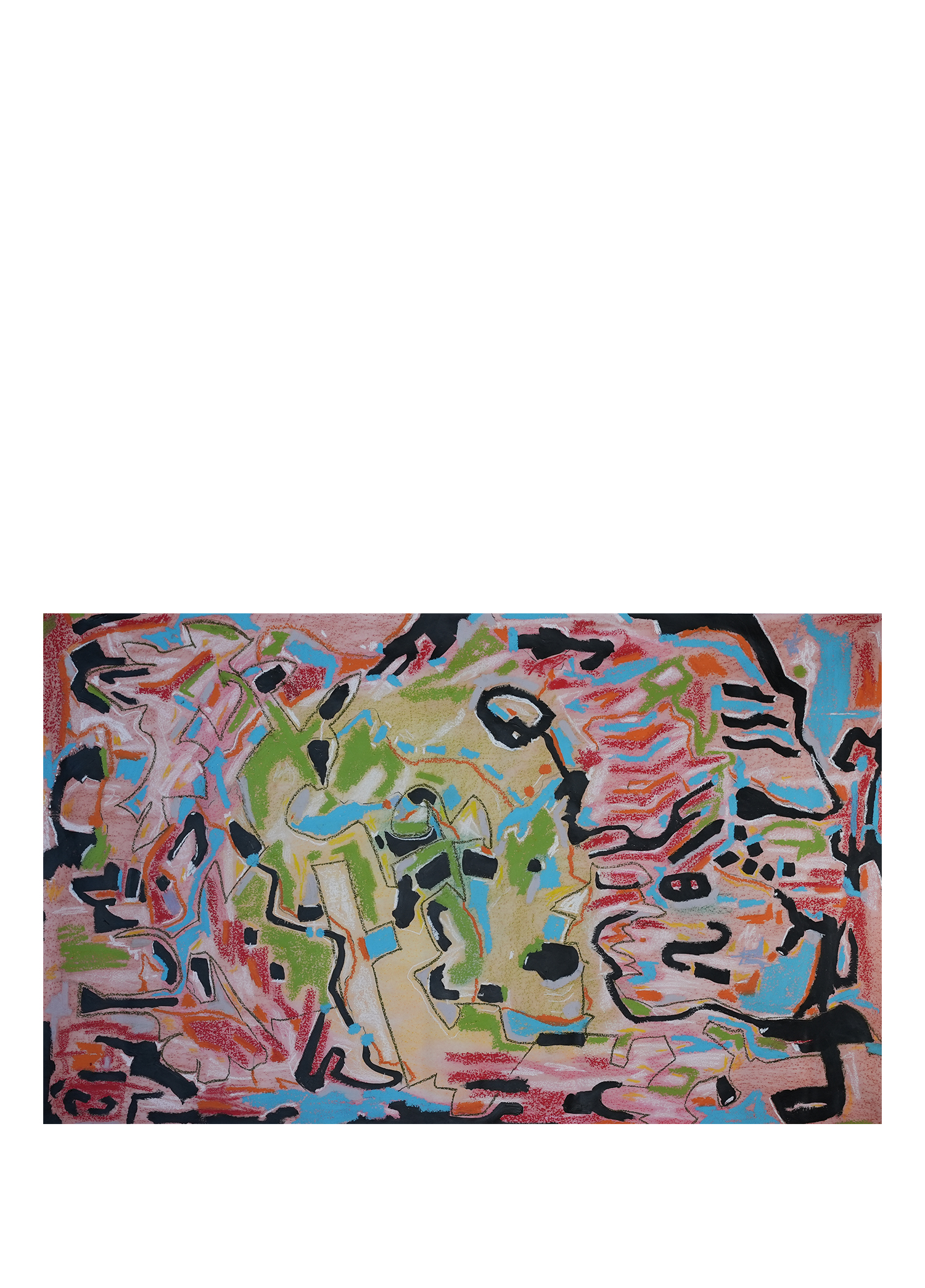 Silent Zone 79x128 cm Resim