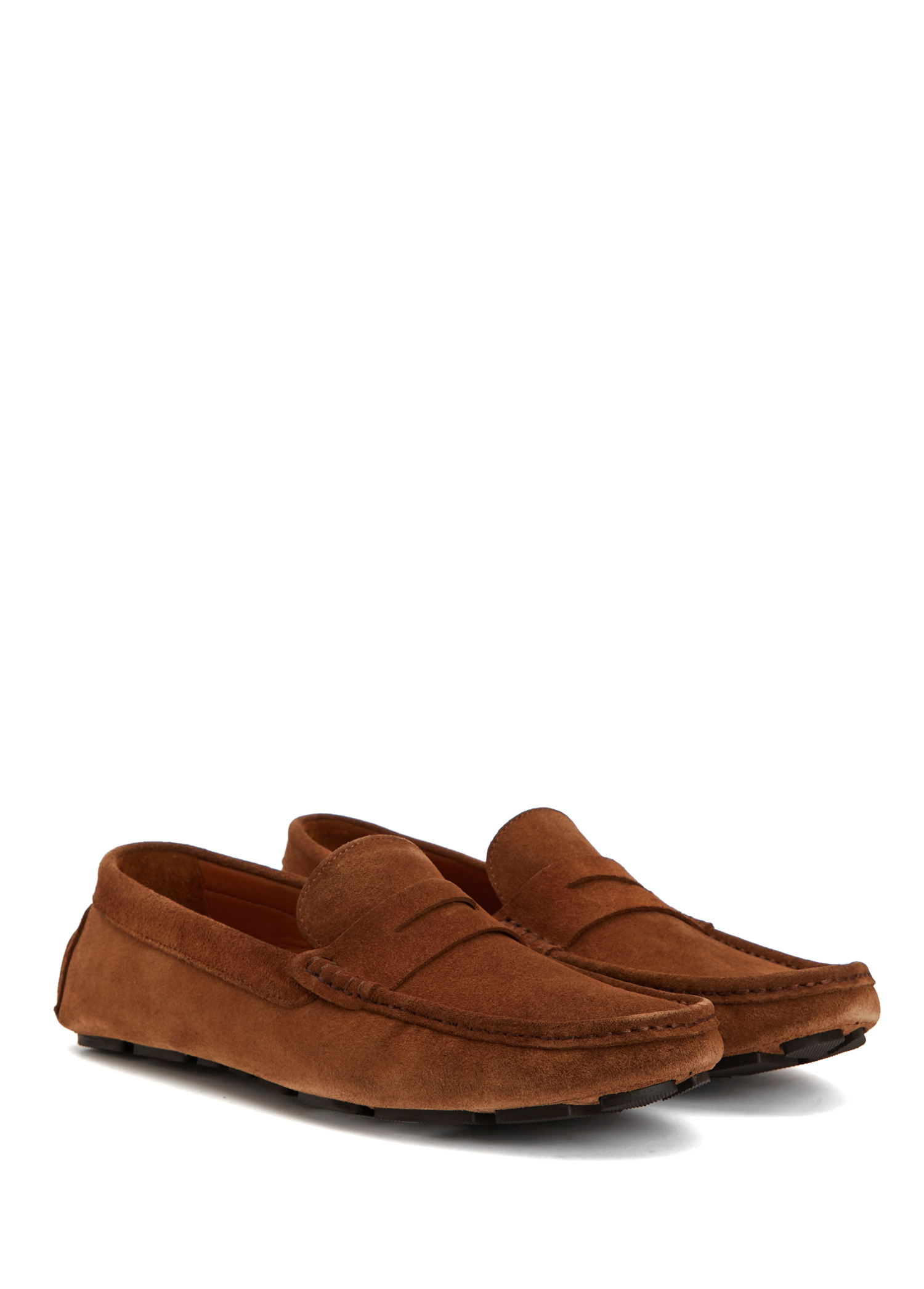 Taba Erkek Süet Loafer_1
