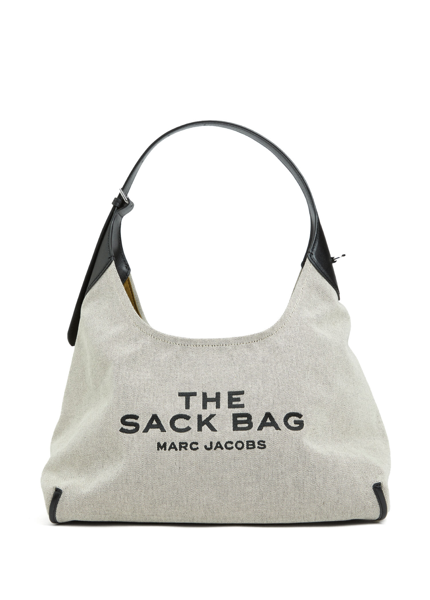 The Belted Sack Bej Siyah Kadın Çanta