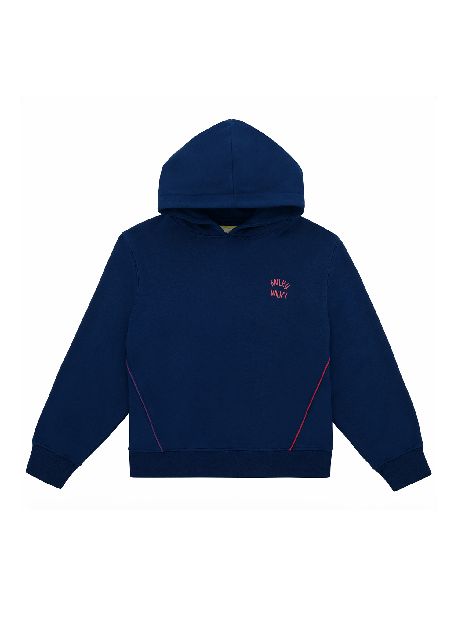 Lacivert Organik Pamuk Kız Çocuk Sweatshirt