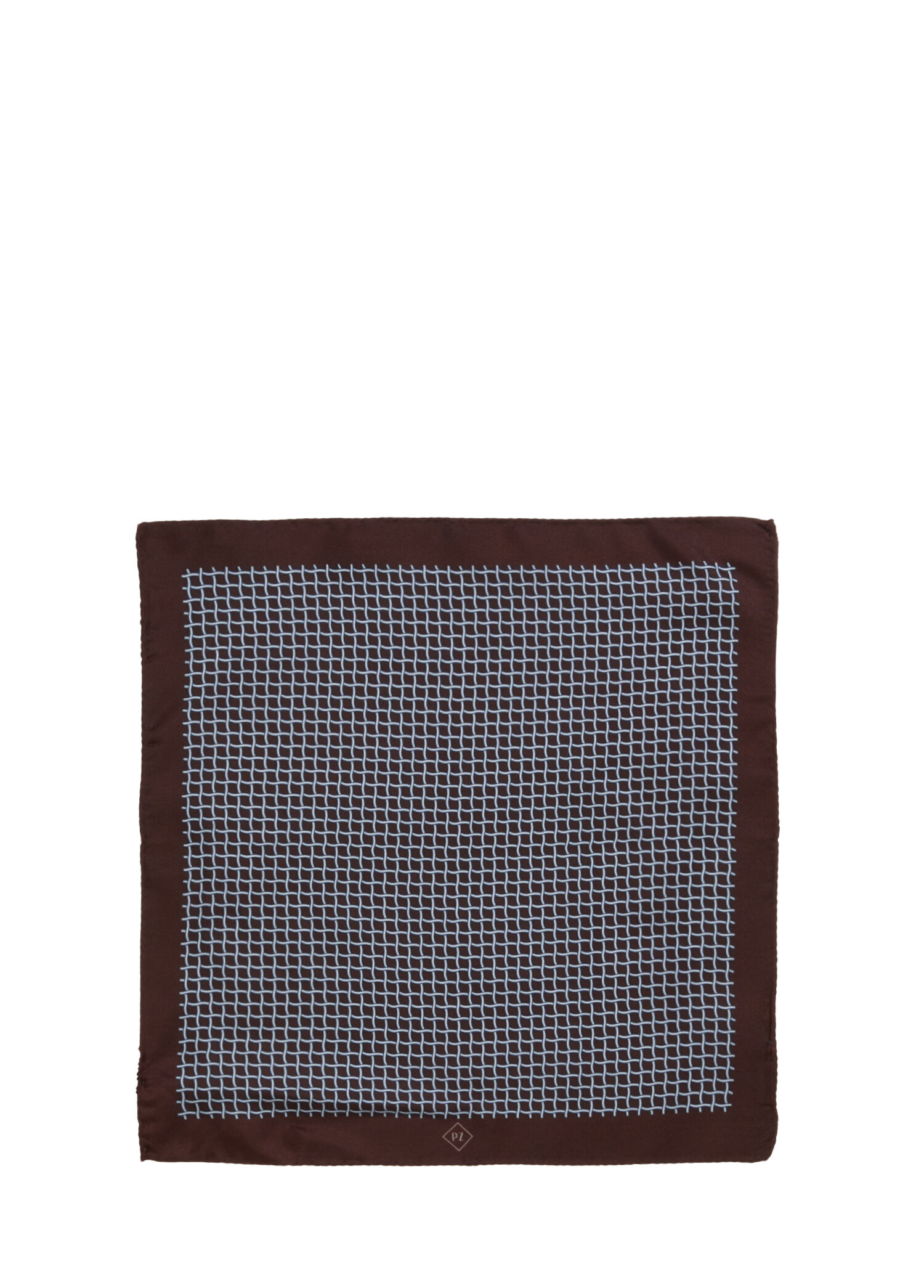 Patterned Silk Bag Handkerchief