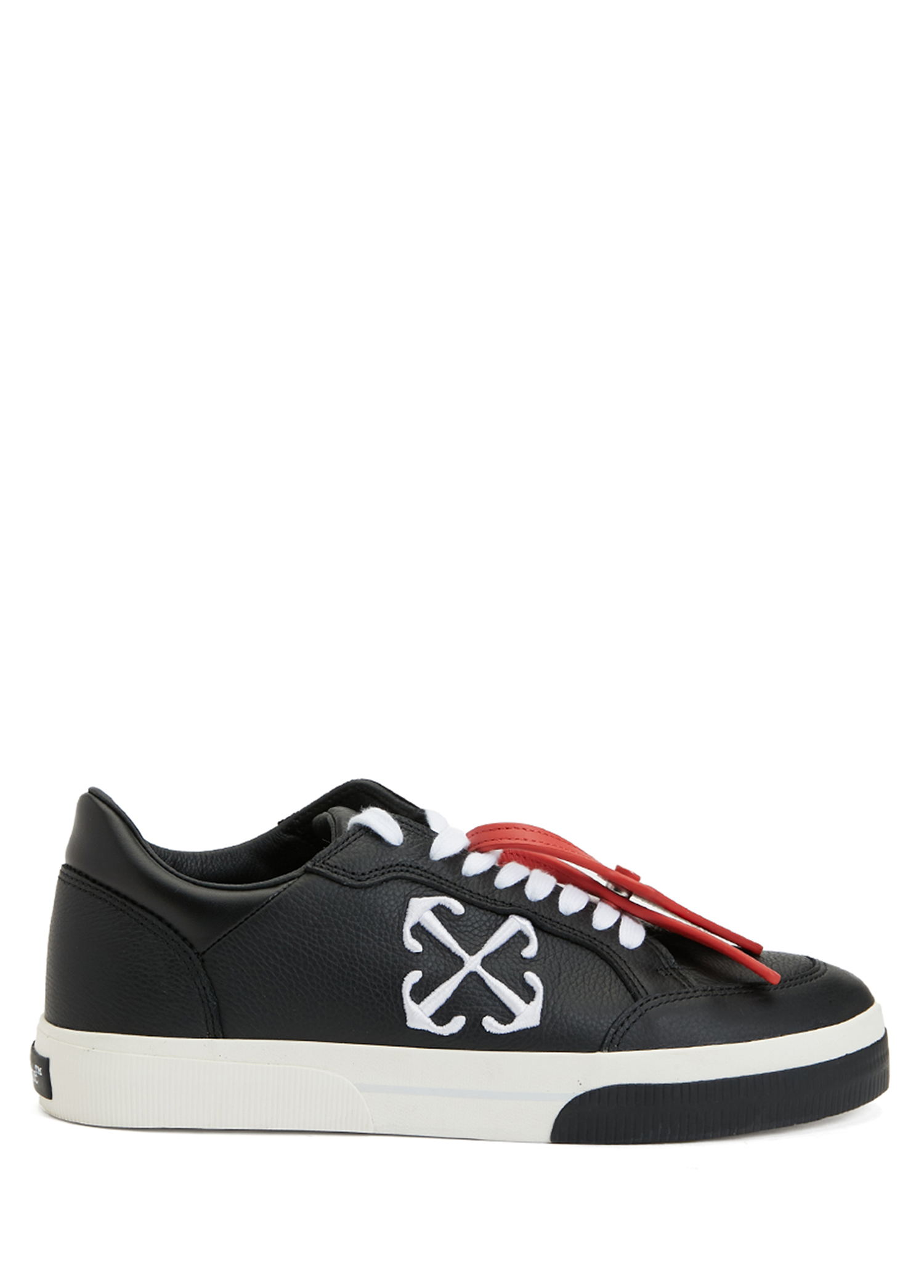 Vulcanized Siyah Erkek Deri Sneaker