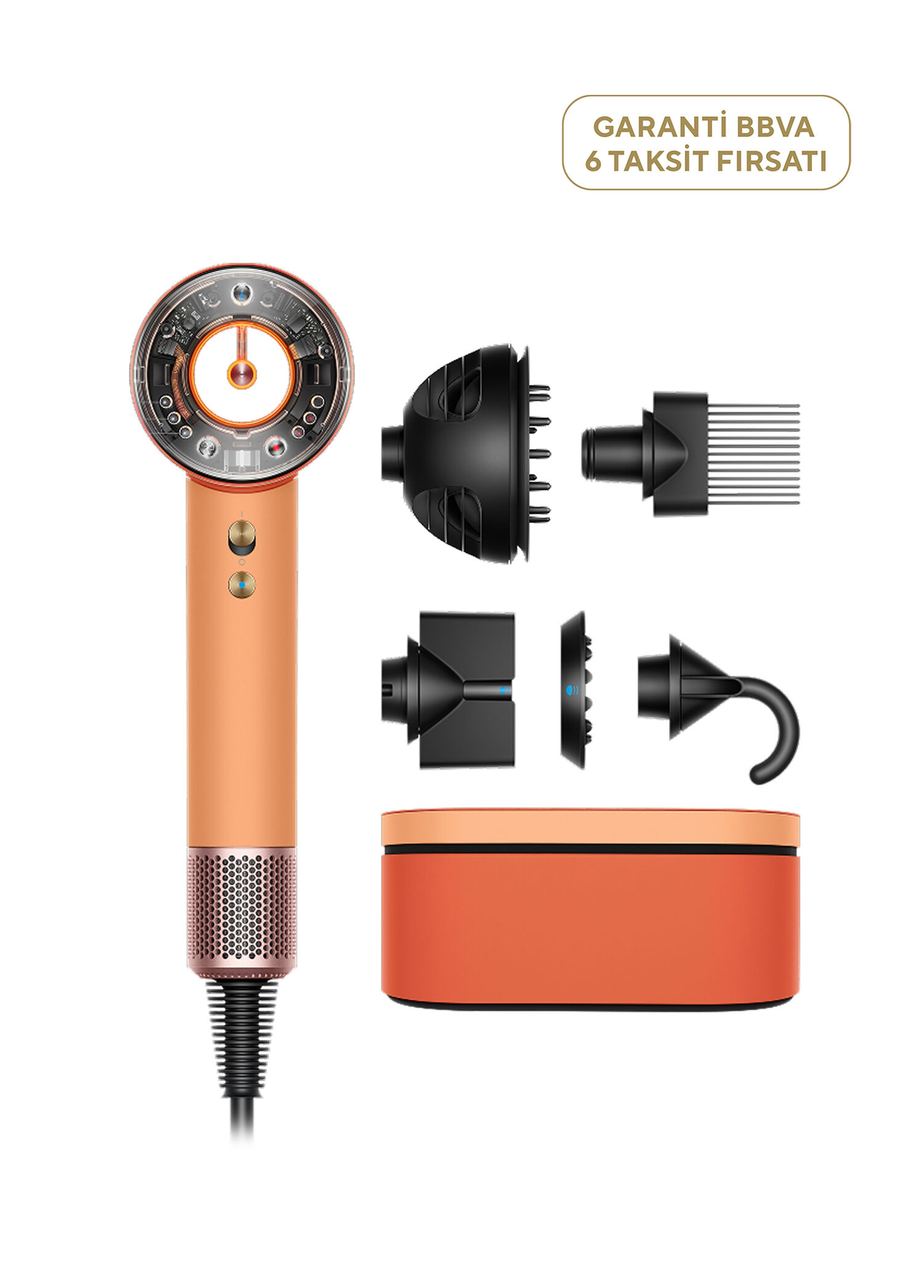 Dyson - Supersonic Nural™ Saç Kurutma Makinesi (Ceramic Apricot
