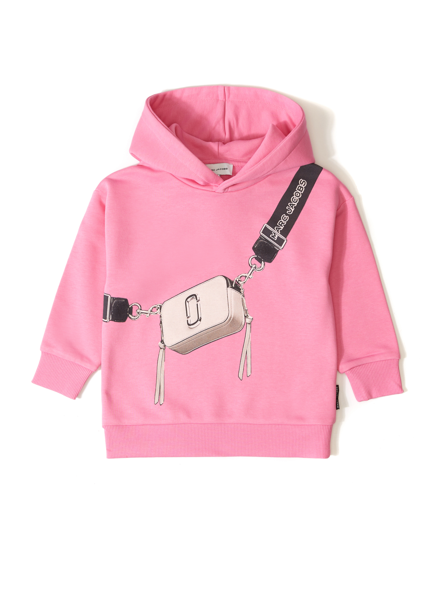 Fuşya Kapüşonlu Unisex Çocuk Sweatshirt