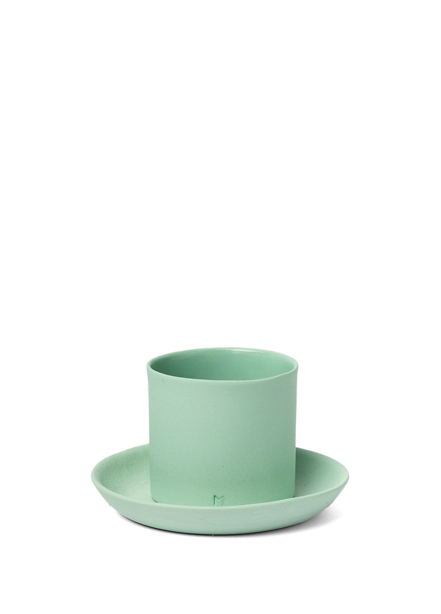 Mint Porselen Espresso Fincanı ve Tabağı