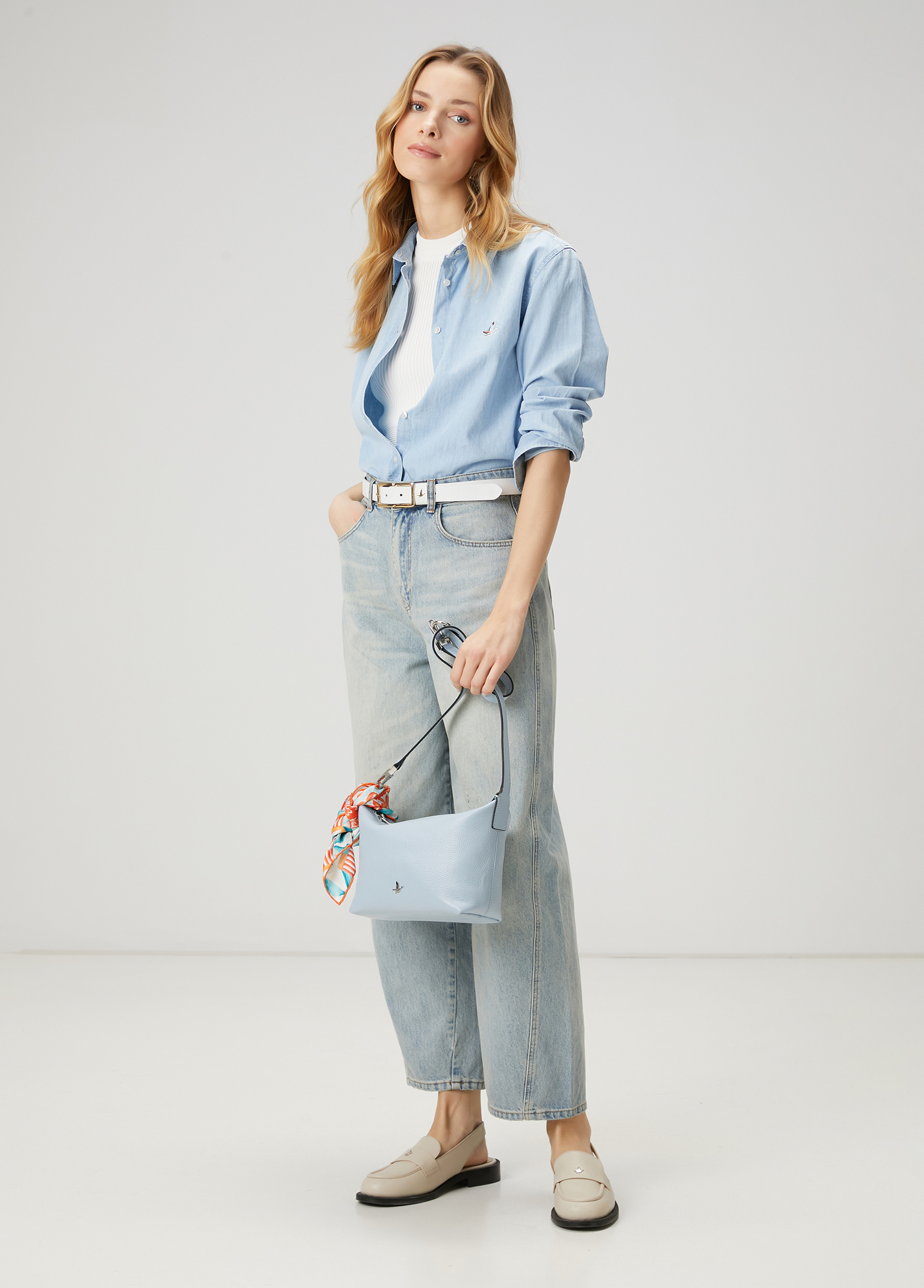Mavi Basic Denim Gömlek_2
