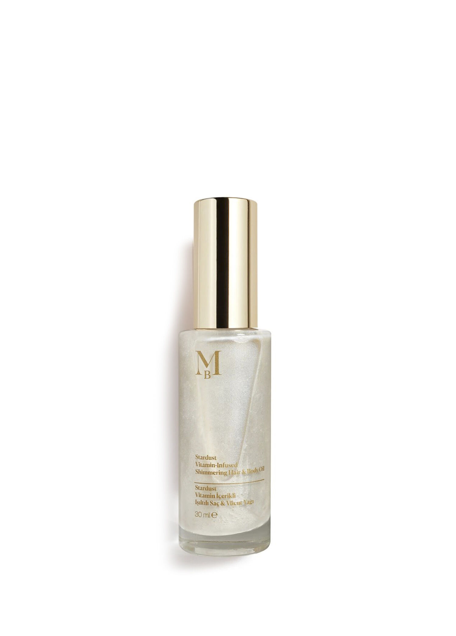 Stardust Vanilya Vitamin İçerikli Işıltılı Saç ve Vücut Yağı 30 ml