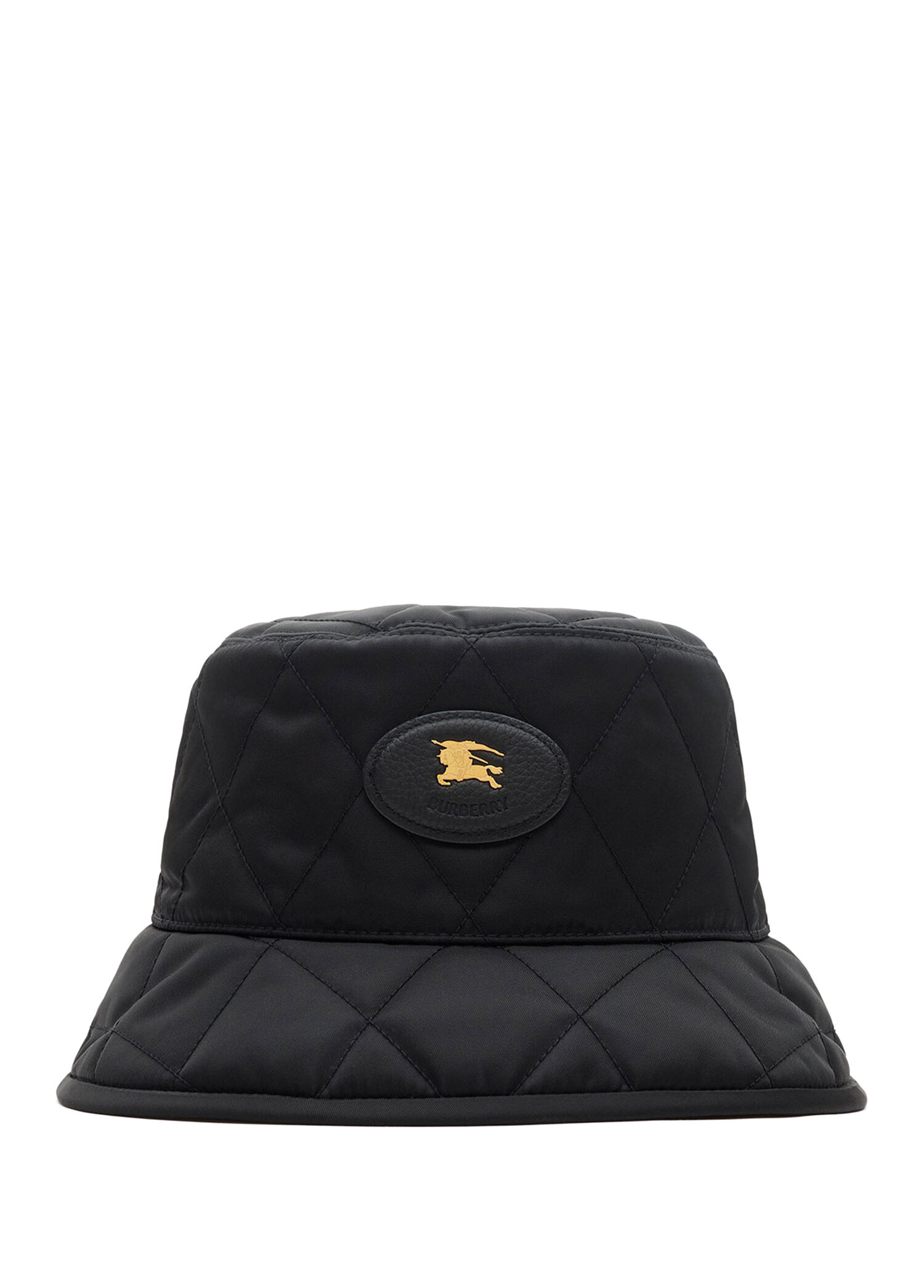Quilted Horseshoe Bucket Siyah Erkek Şapka