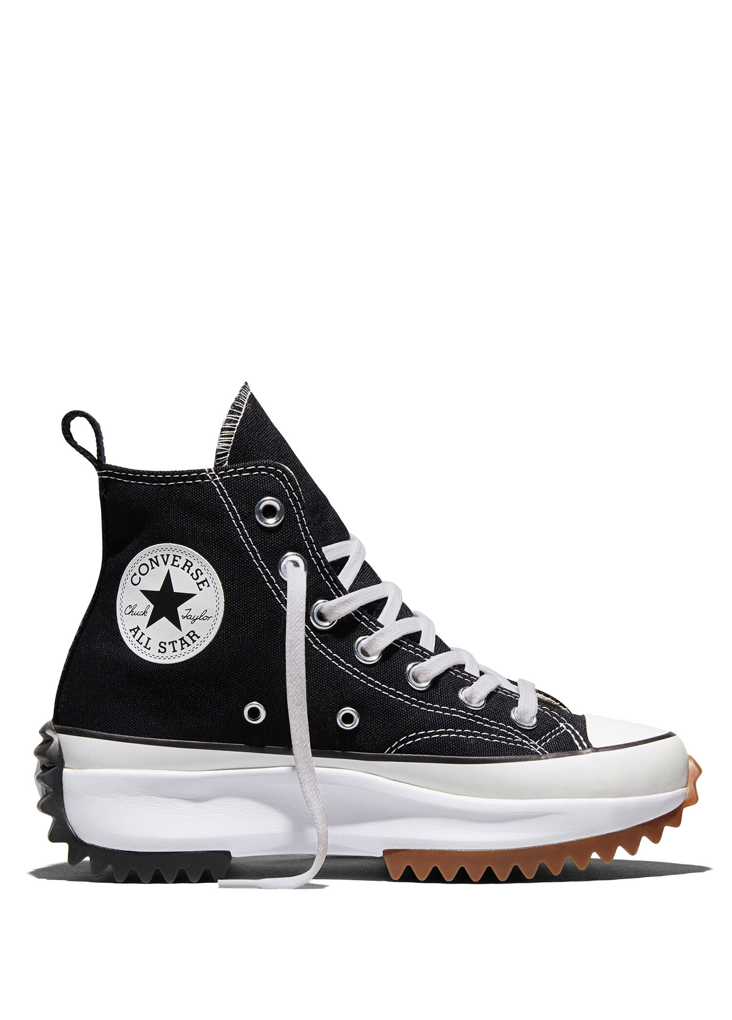 Run Star Hike Black Unisex Platform Sneakers