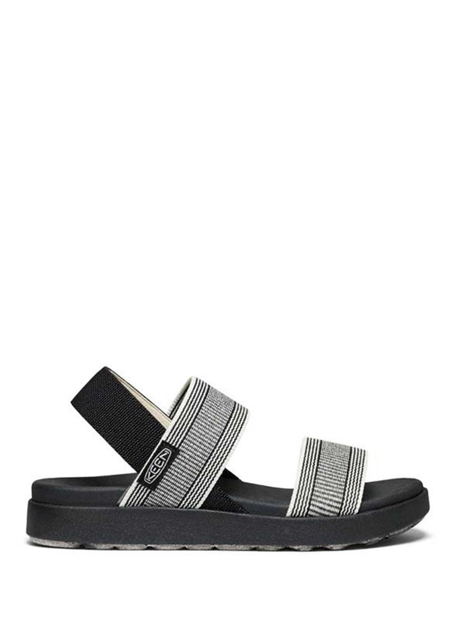 Elle Backstrap Black Star White Kadın Sandalet