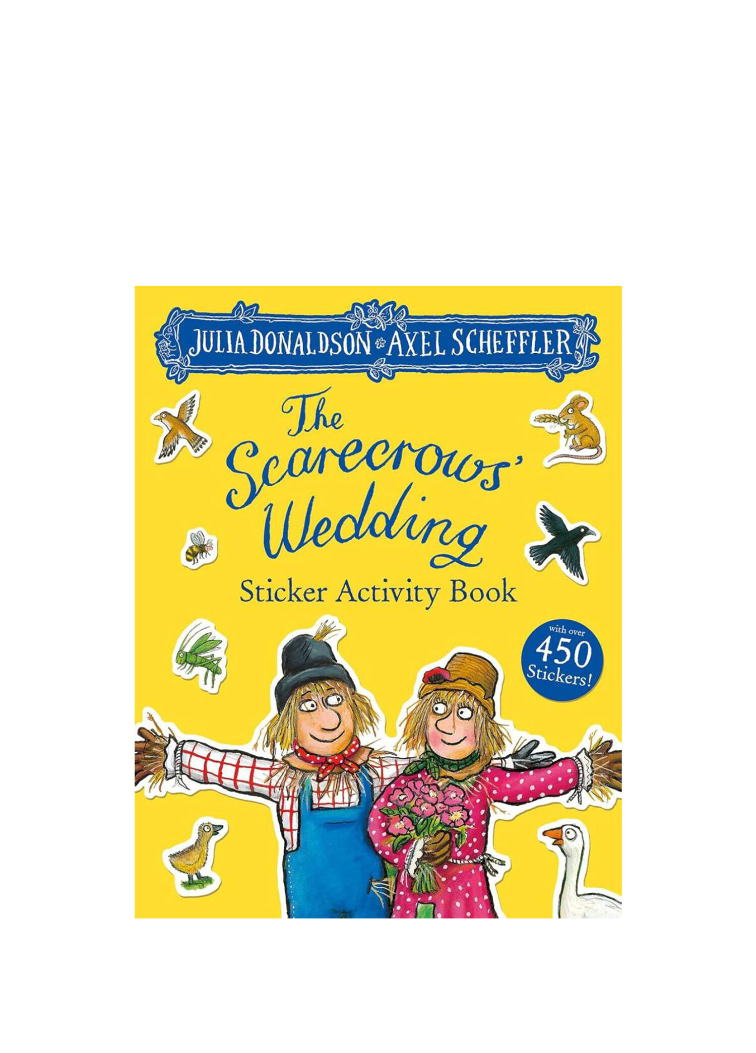 The Scarecrows Wedding Sticker Activity Book Çocuk Aktivite Kitabı