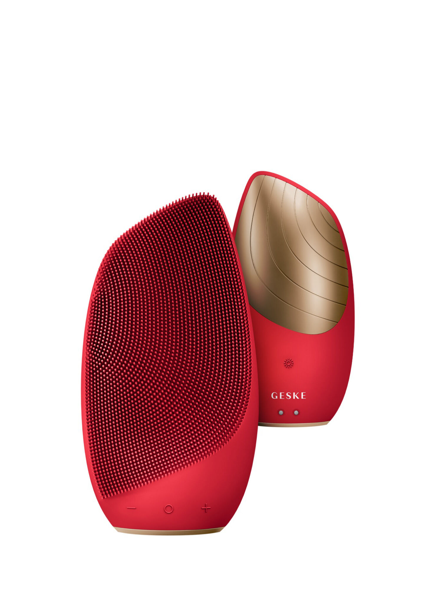 Sonic Thermo Facial Brush Red Titreşimli Isılı Yüz Temizleme ve Masaj Cihazı