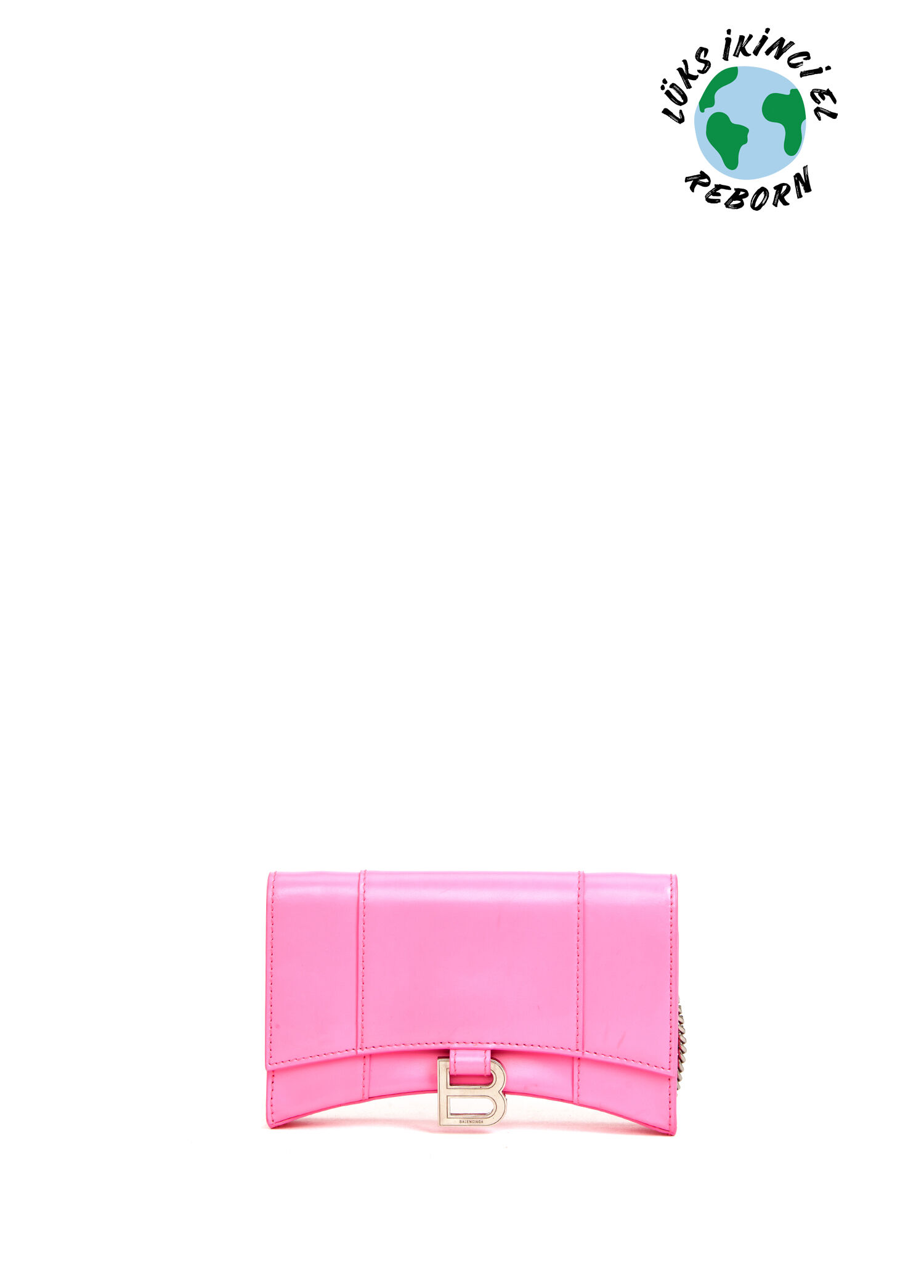 Balenciaga Hourglass Wallet On Chain Çanta