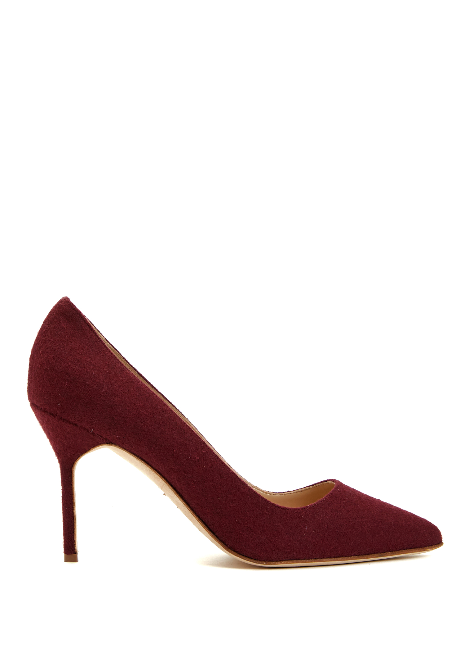 Bordo Deri Stiletto