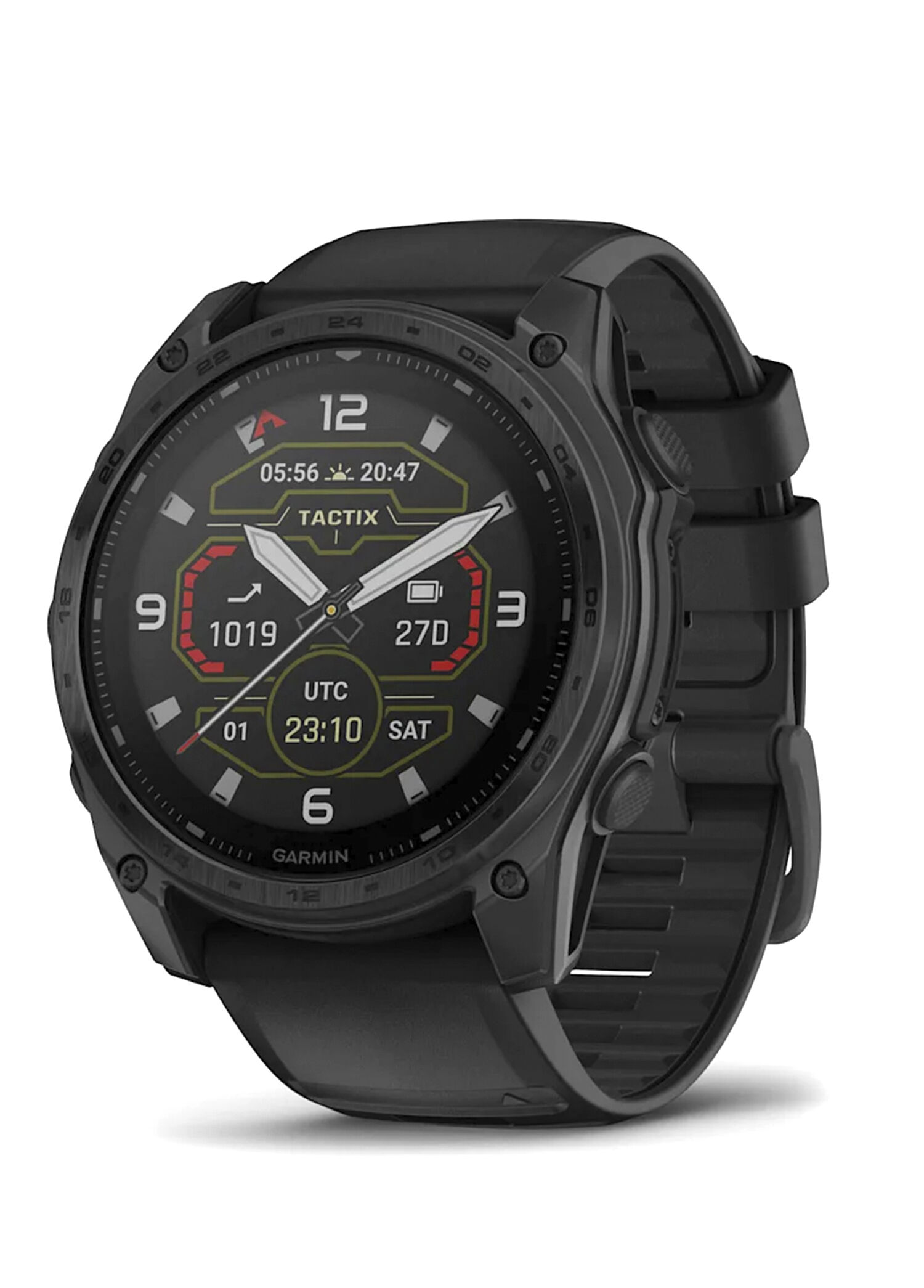 Tactix 8 Solar 51 mm Silikon Kayışlı Akıllı Saat