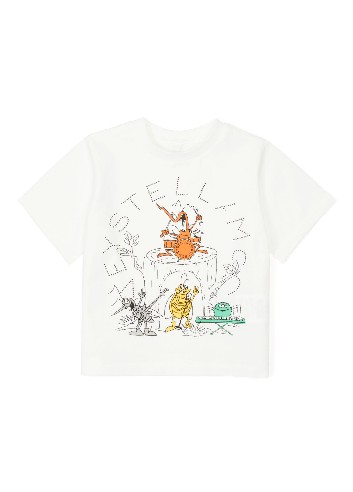 Kemik Logo Baskı Detaylı Erkek Çocuk T-shirt
