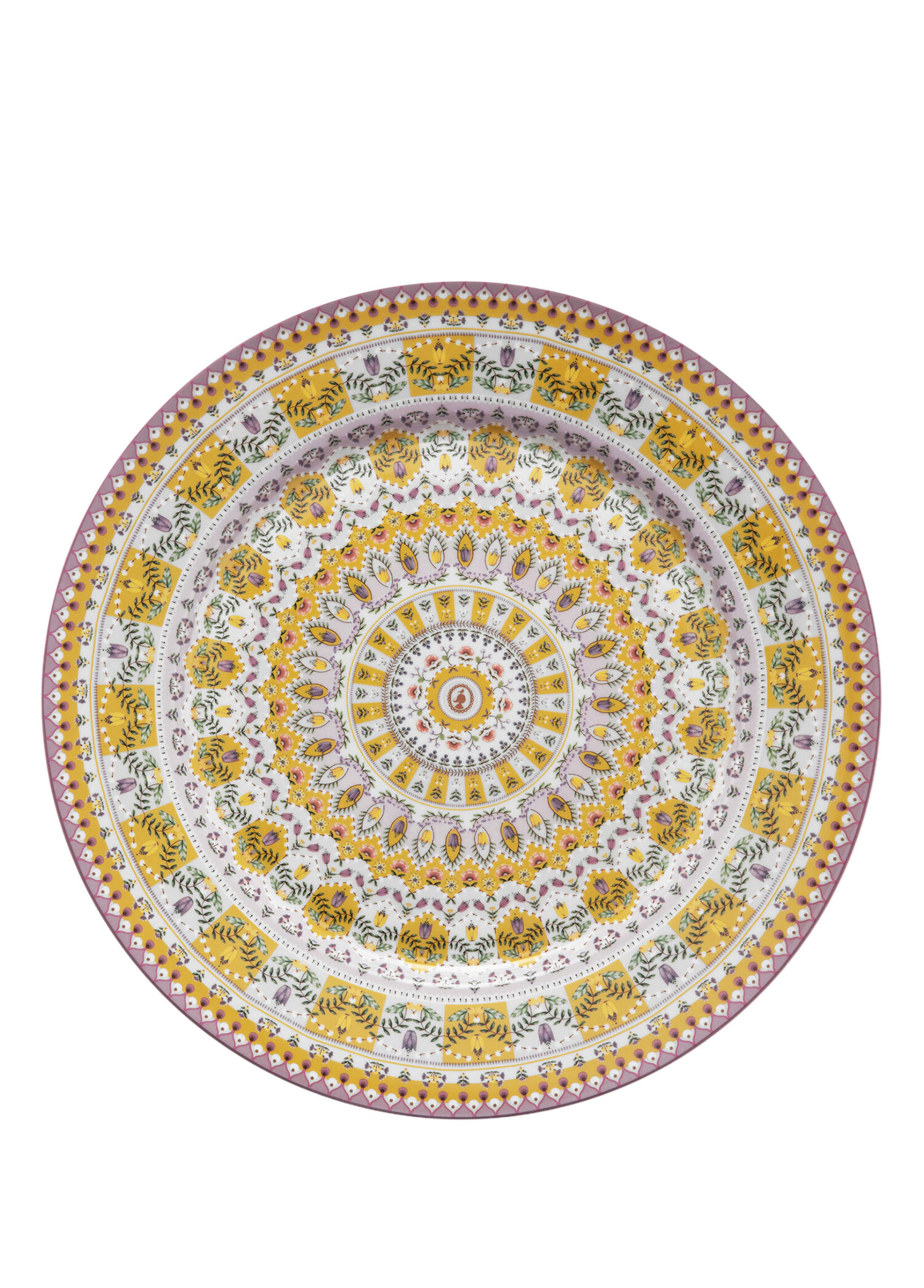 Lily & Lotus Sarı Porselen Supla 32 cm
