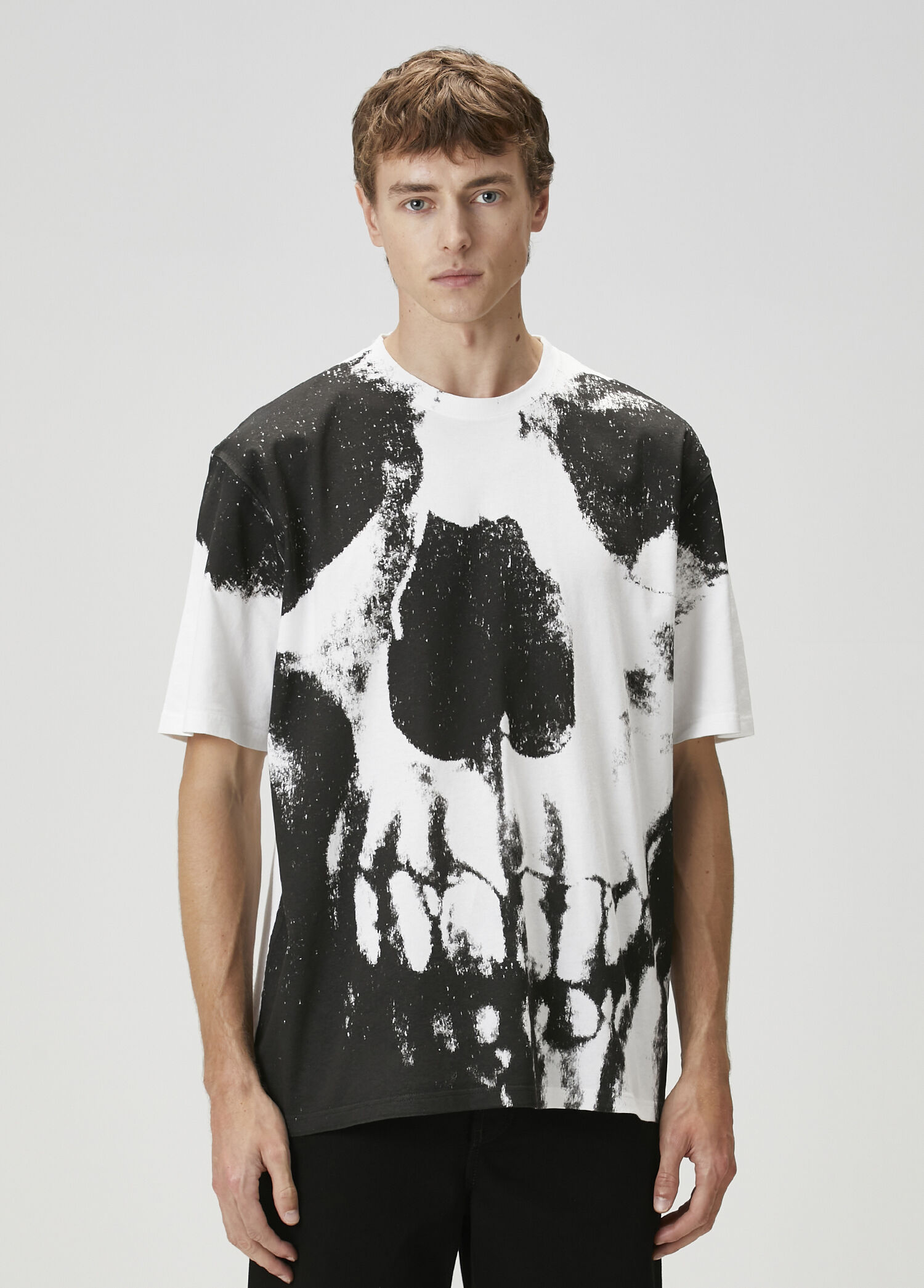 Skull Siyah Beyaz T-shirt