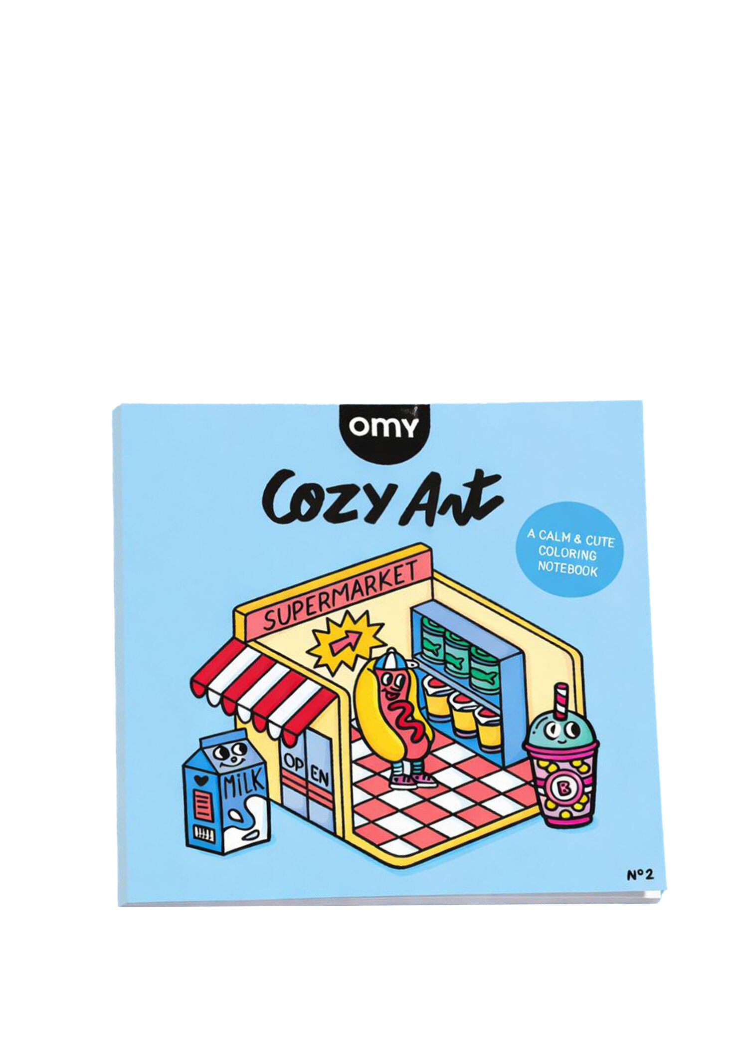 Supermarket Cozy Art Boyama Kitabı