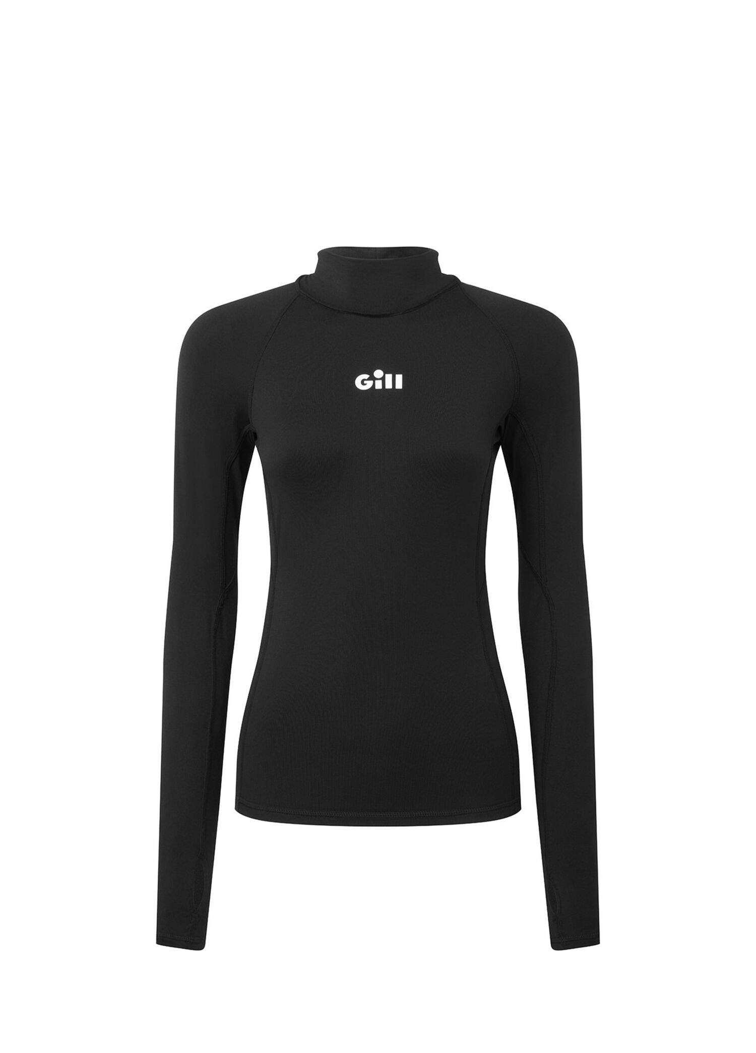 Hydrophobe Siyah Su Geçirmez Kadın Spor Sweatshirt