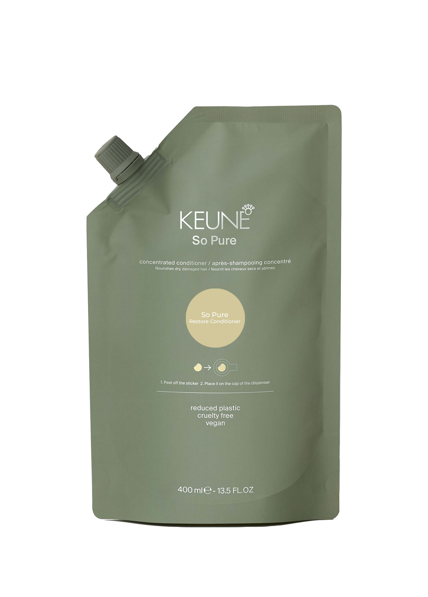 So Pure Restore Yenileyici Refill Saç Kremi 400 ml